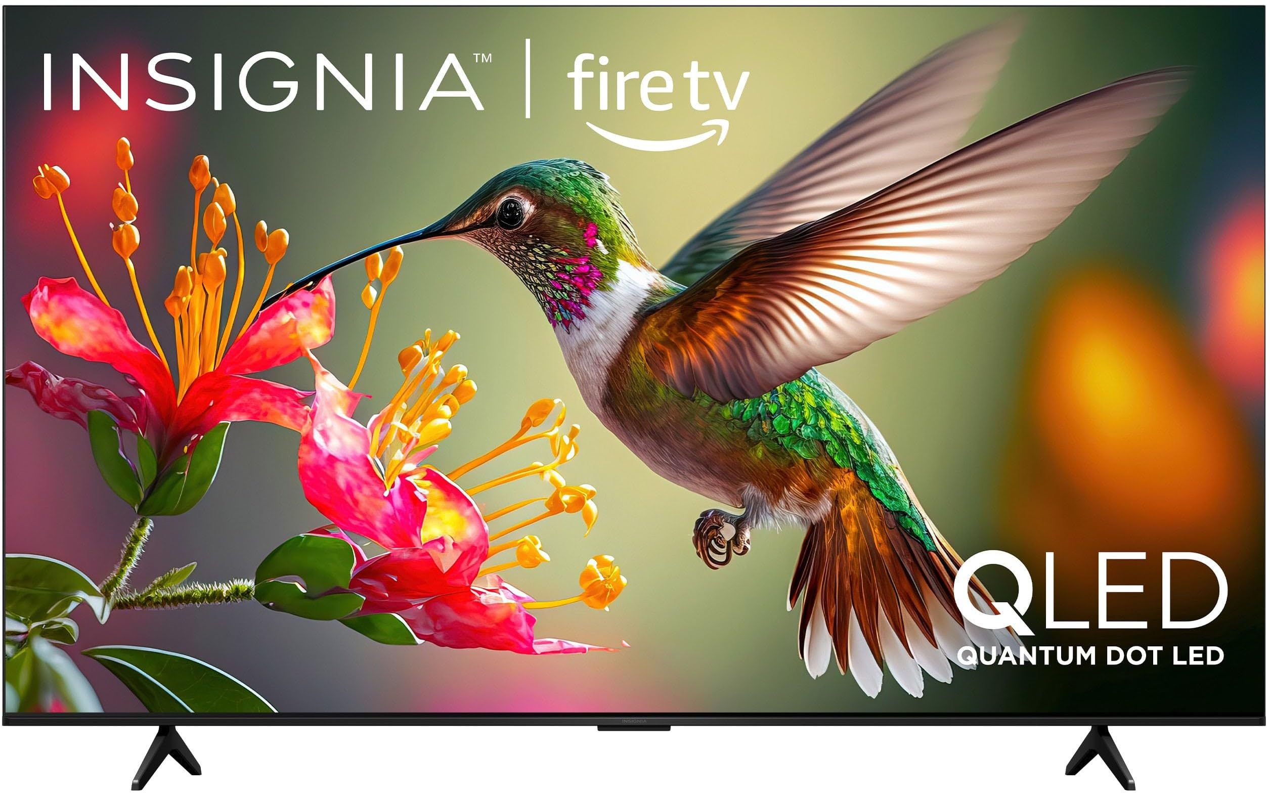 INSIGNIA 65-inch Class QF Series LED 4K UHD QLED Smart Fire TV with Alexa Voice Remote (NS65-UQFL26)