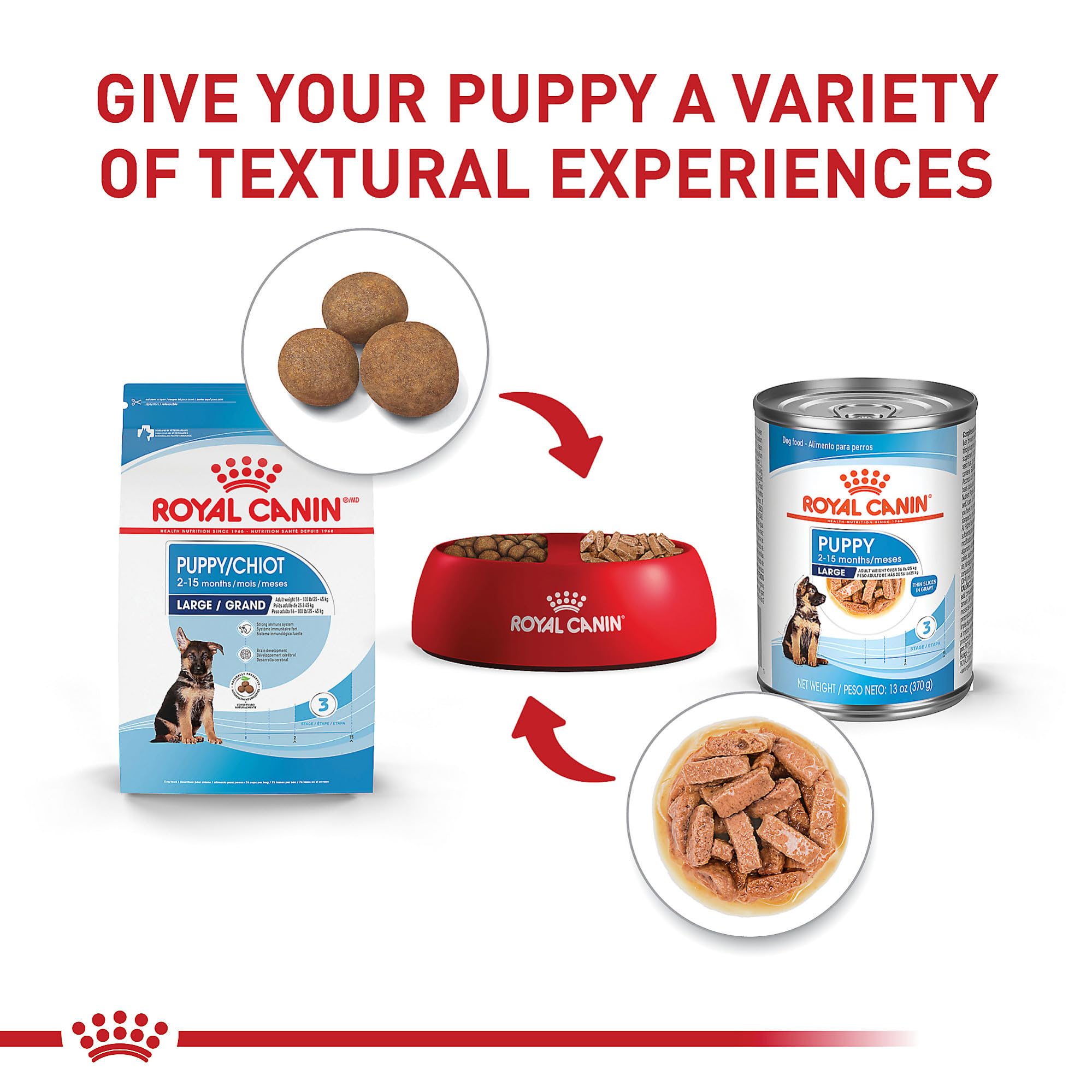 Royal Canin Size Health Nutrition Large Puppy Dry Dog Food, 30 lb Bag
