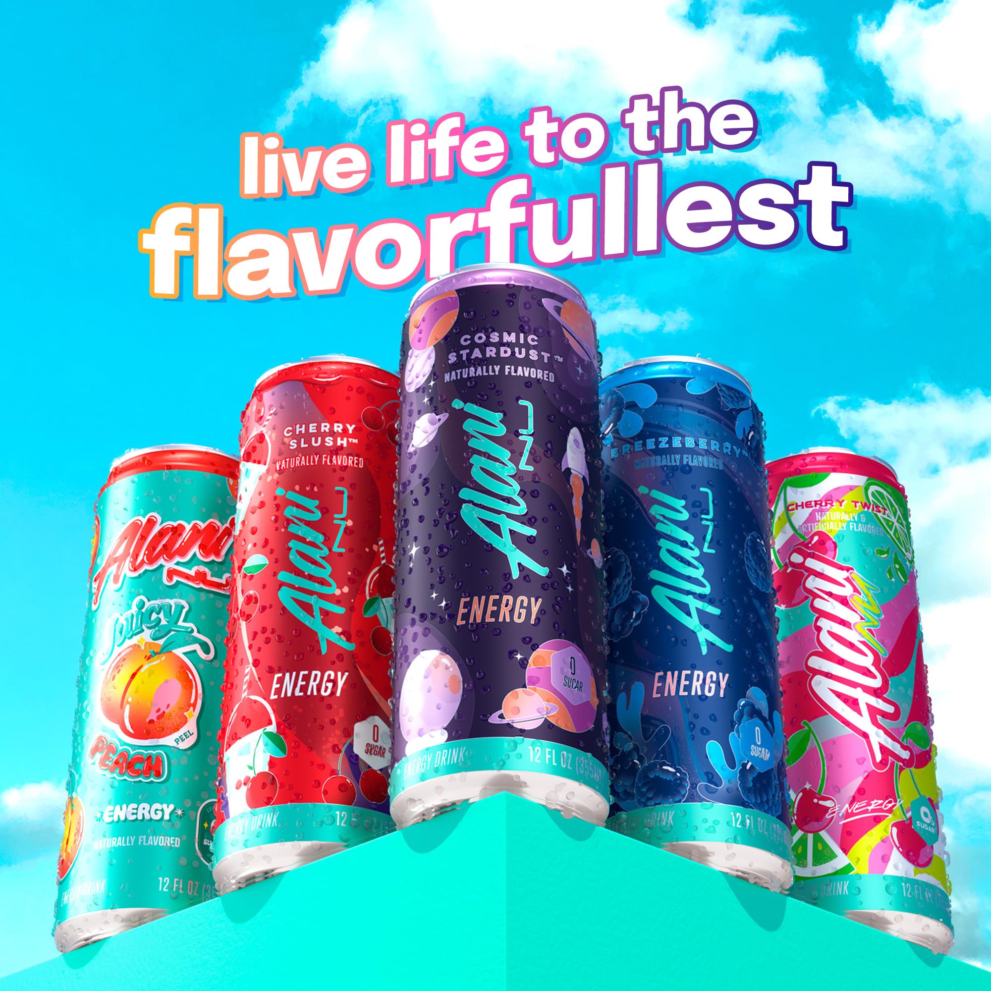Alani Nu CHERRY TWIST Sugar Free, Low Calorie Energy Drinks, 200mg Caffeine, Biotin B Vitamins, Zero Sugar, 15 Calories, 12 Fl Oz Cans, 12 Pack0