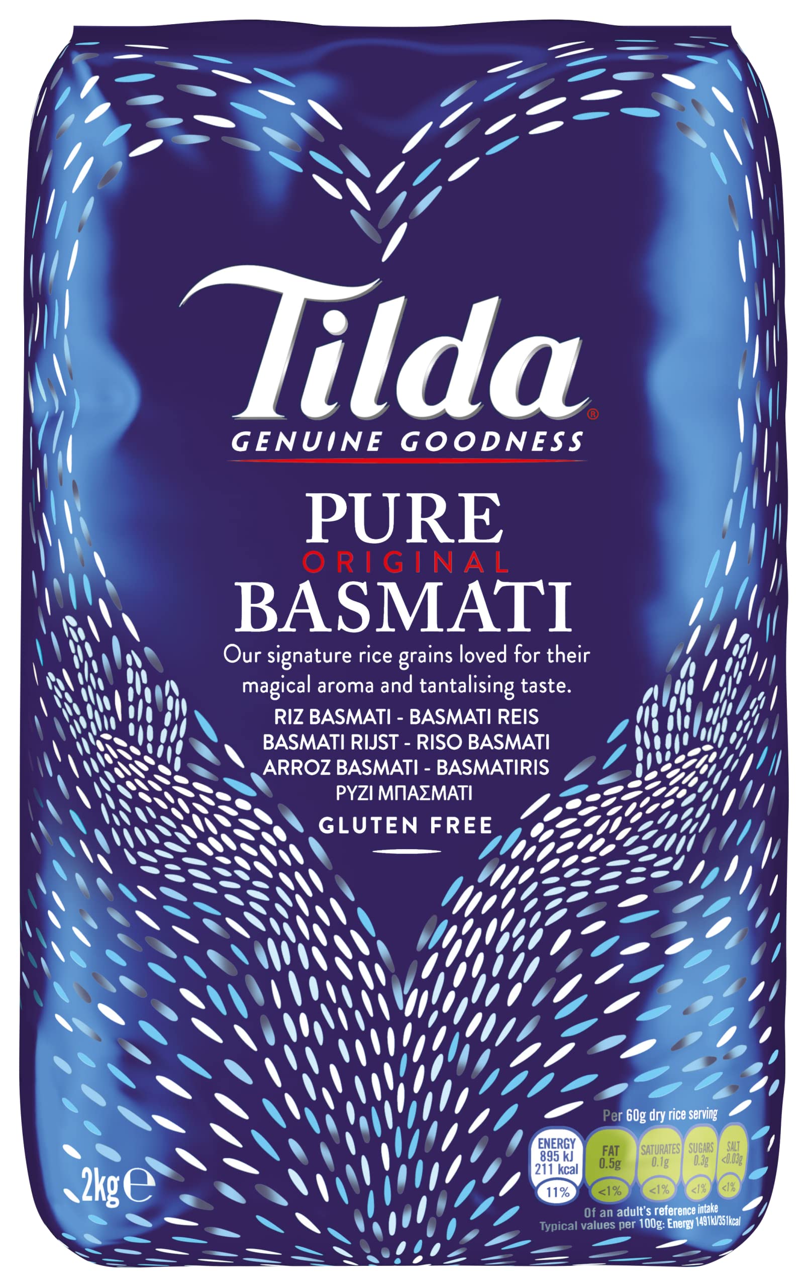TILDA - Basmati Reis - (1 X 2 KG)
