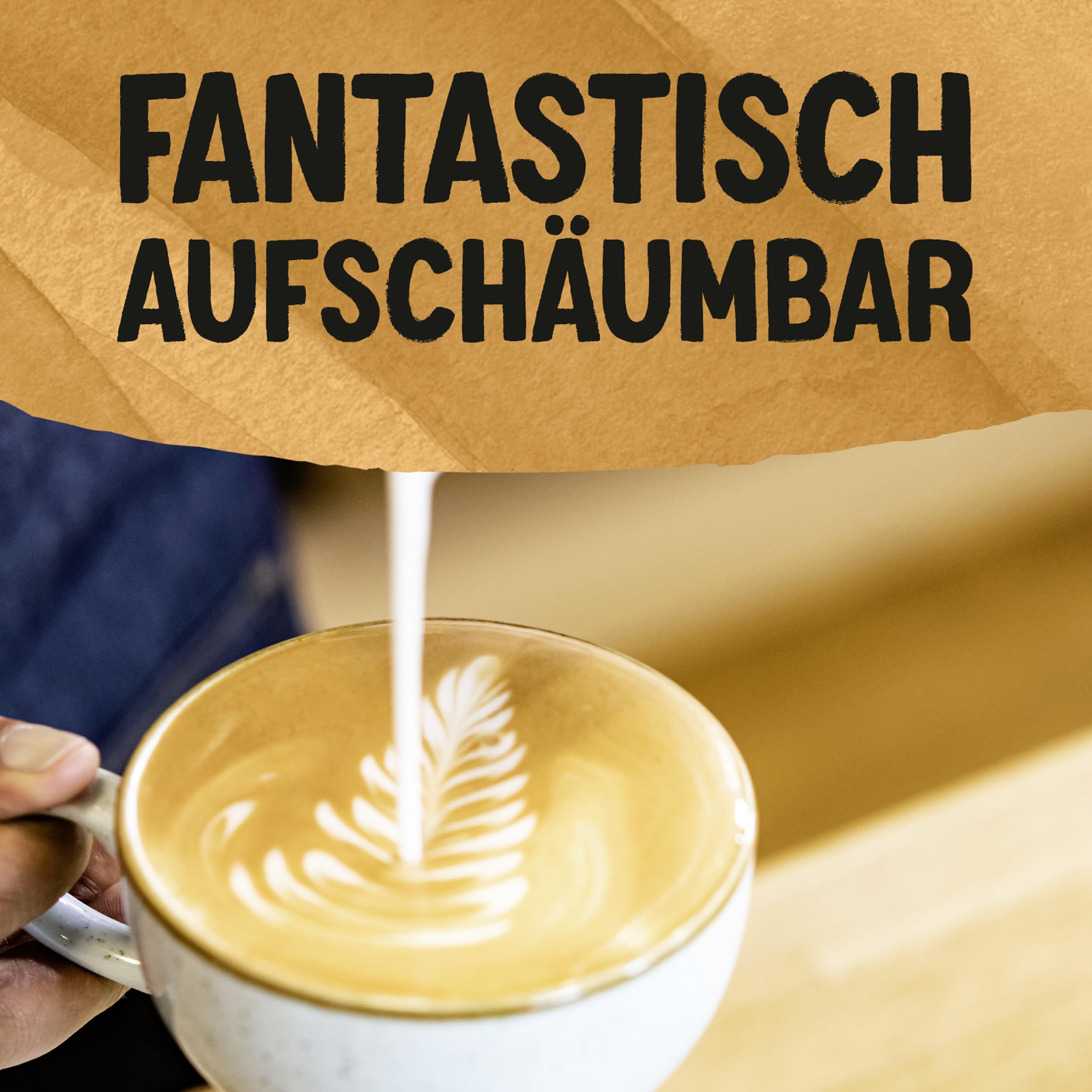 Alpro Barista Kokos – Zum Aufschäumen – 100 Prozent pflanzlich, vegan und milchfrei – Von Natur aus laktosefrei – Reich an Calcium und Vitaminen – 8 x 1 L