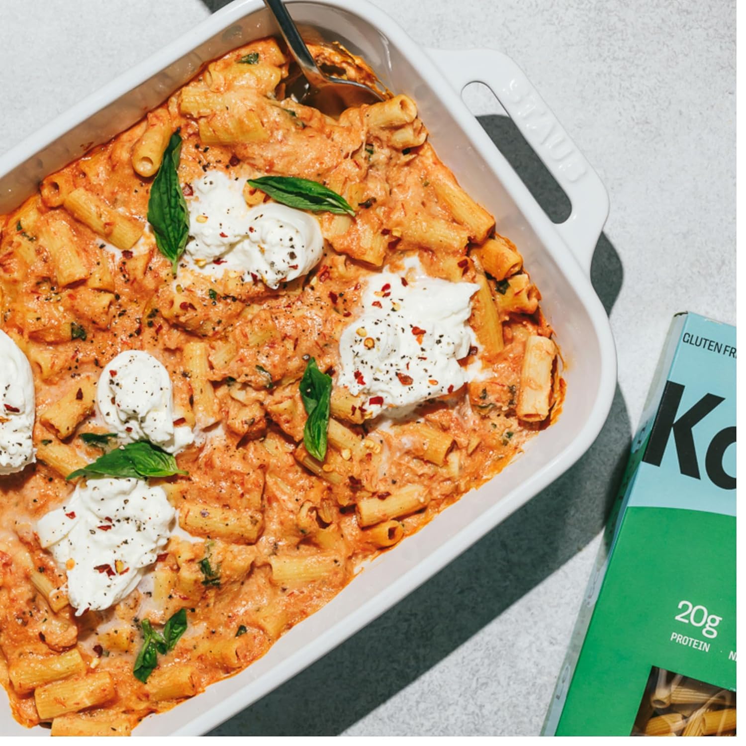 Kaizen Low Carb Keto Pasta Ziti - High Protein (20g), Gluten-Free, Keto-Friendly (6g Net), Plant-Based Lupini Noodles made w/High Fiber Lupin Flour - 8 ounces (Pack of 3)