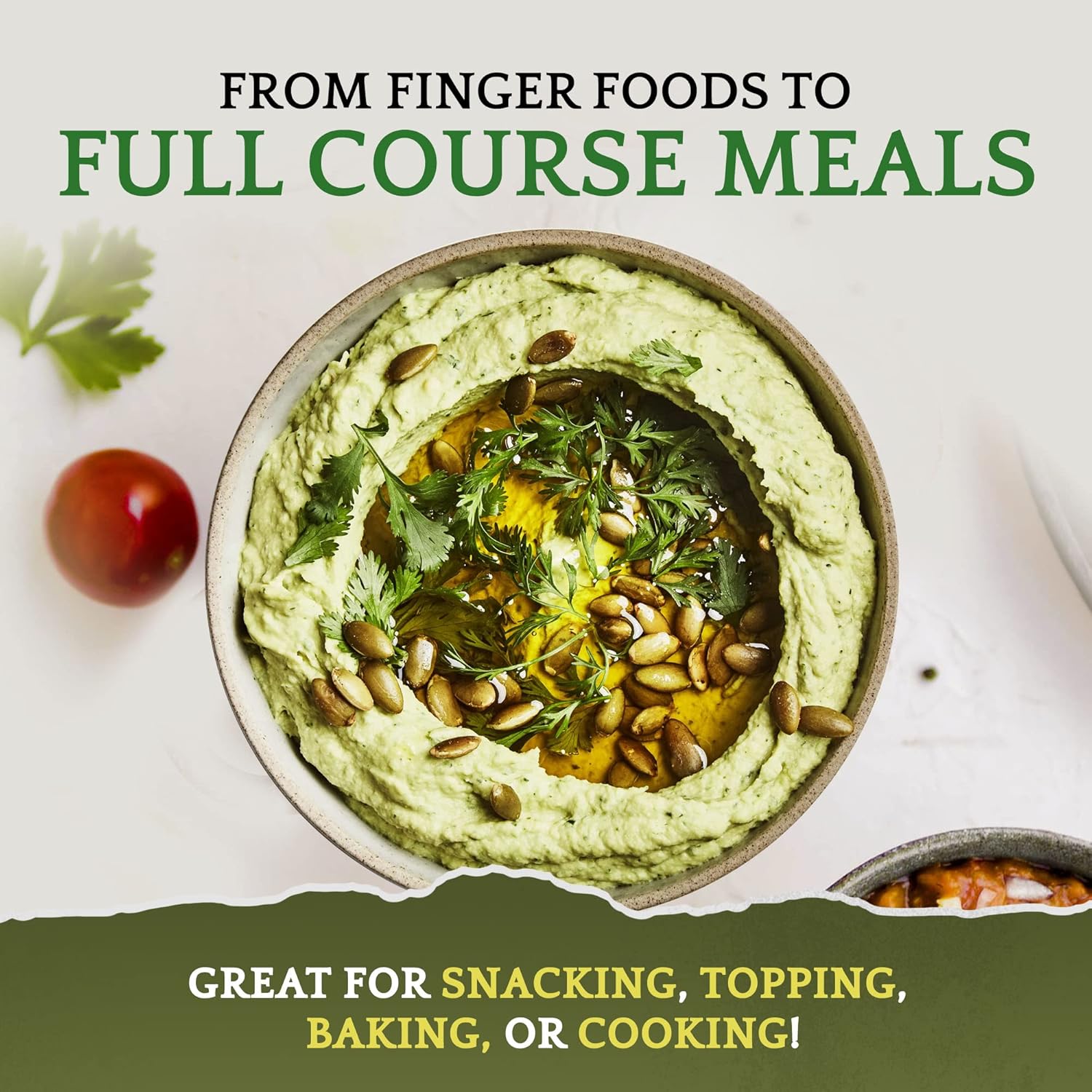 Sunbest Natural Roasted Pumpkin Seeds – 5 lb Bulk Bag – Shelled Pumpkin Seeds, Roasted Salted Pepitas – Fresh, Nutrient-Rich, Non-GMO, Vegan, Kosher – Perfect for Snacking, Cooking & Baking