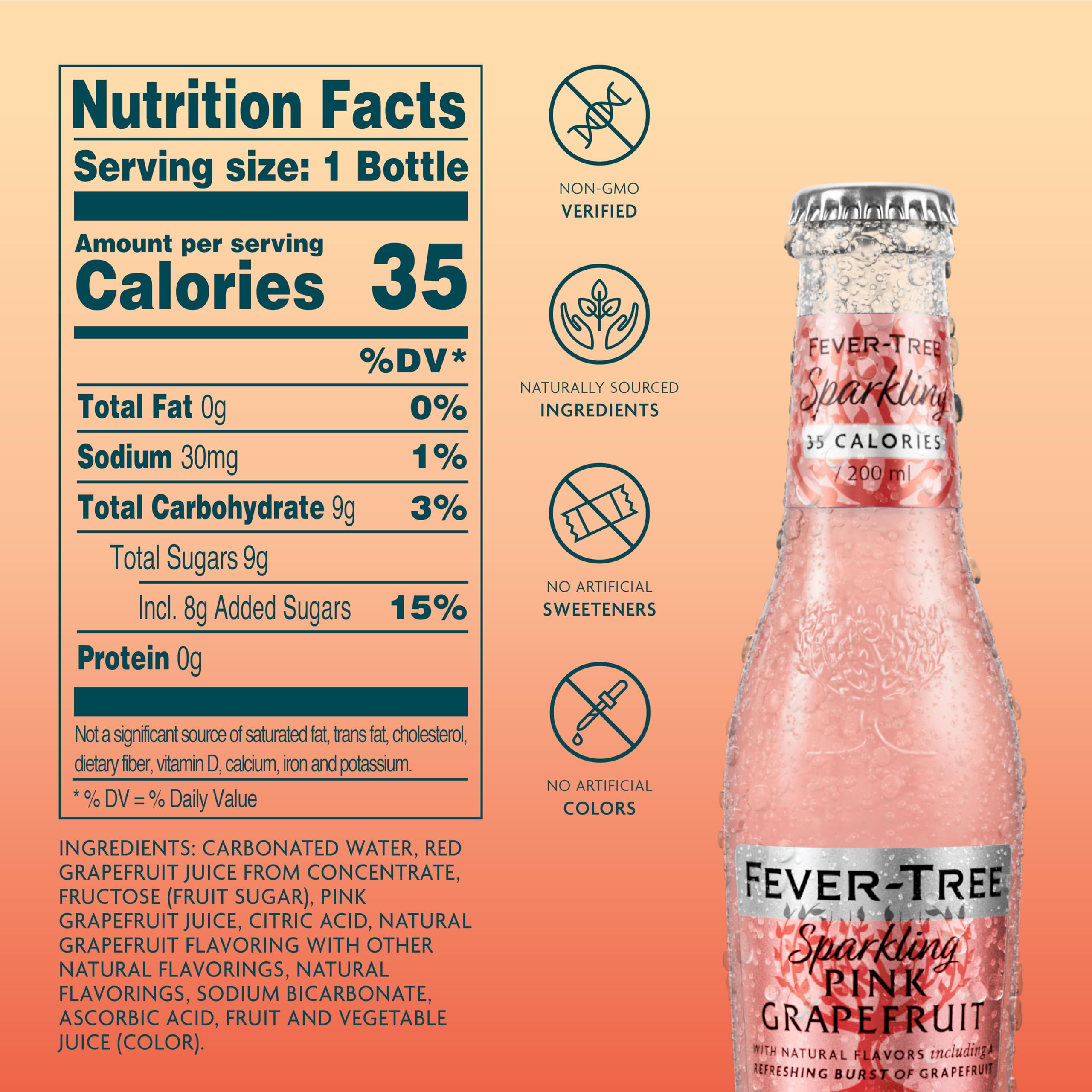 Fever Tree Club Soda Club Soda - Premium Quality Delicate with perfect carbonation - Refreshing Beverage for Cocktails & Mocktails. Naturally Sourced Ingredients, No Artificial Sweeteners or Colors - 5.07 Fl Oz (Pack of 24)(Packaging May Vary)