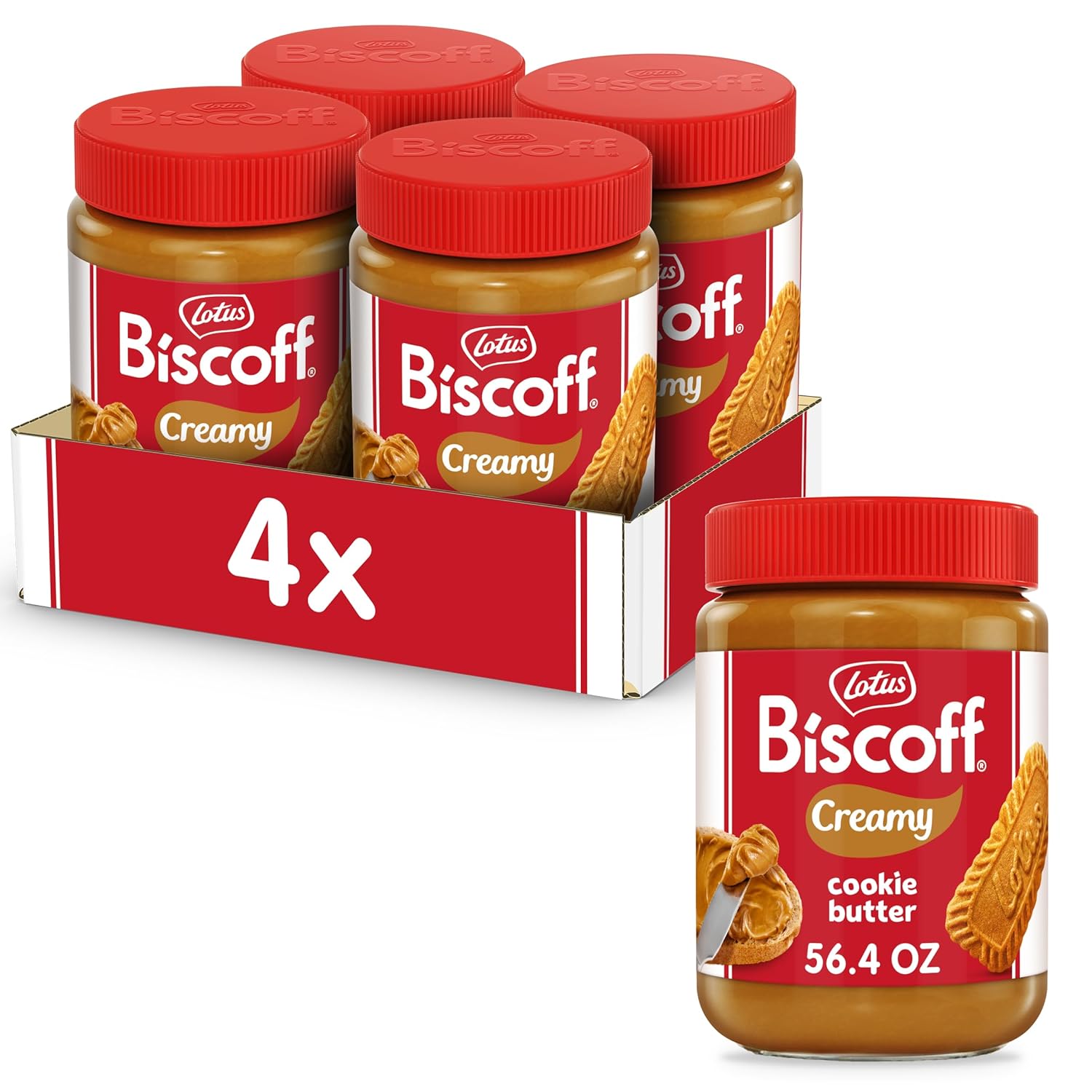 Lotus Biscoff & GO, Cookie Butter and Breadsticks Snack Pack, non-GMO + Vegan, 1.6 Oz (Pack of 8)