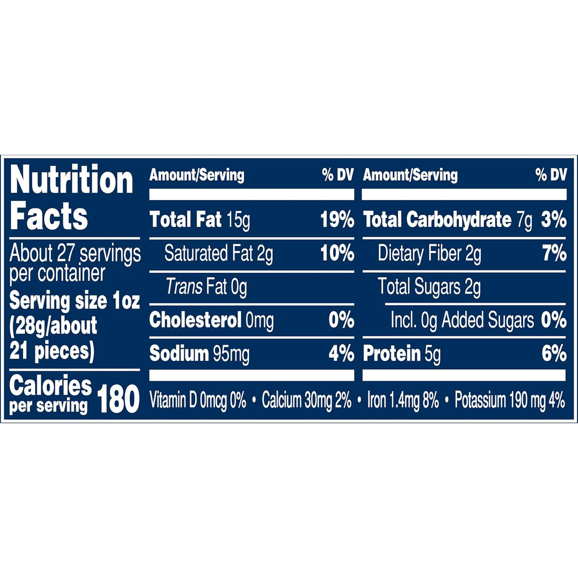 PLANTERS Deluxe Mixed Nuts with Sea Salt, 27 oz Resealable Container - Variety Mixed Nuts Snacks with Cashews, Almonds, Pecans, Pistachios & Hazelnuts - Energy Boost - Kosher