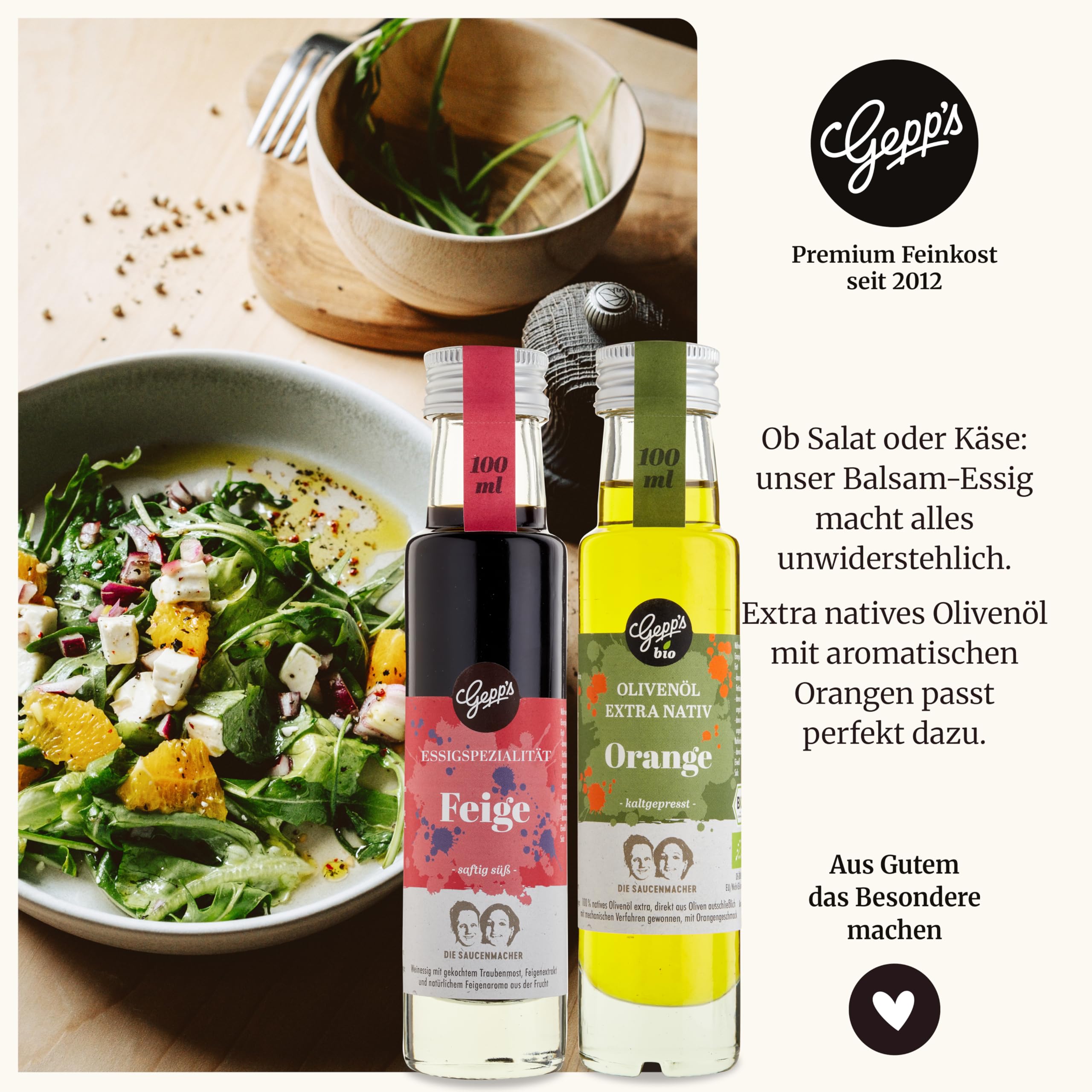 Gepp’s Feinkost Herrenhandtasche I Lustiges Männergeschenk gefüllt mit Delikatessen wie Knoblauch-Chili-Sauce, Edelkräuter-Olivenöl, Texas BBQ Rub I Geschenkidee für Männer