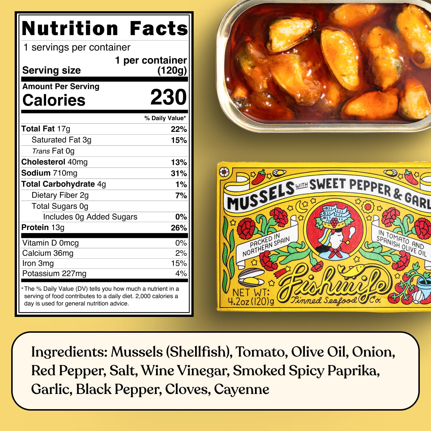 Fishwife Smoky Trio 3-Pack (Smoked Rainbow Trout, Smoked Salmon, Smoked Mackerel) | Gluten-Free, High Protein, Omega-3s | Hand-Packed
