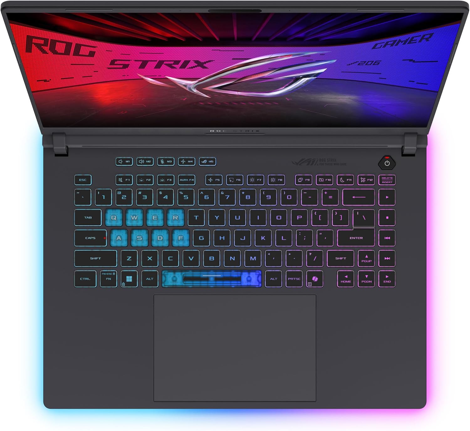 ASUS ROG Strix G16 (2025) Gaming Laptop, 16” FHD+ 16:10 165Hz/3ms, NVIDIA® GeForce RTX™ 5060, Intel® Core™ i7 Processor 14650HX, 16GB DDR5, 1TB Gen 4 SSD, Wi-Fi 7, Windows 11 Home, G615JMR-AS74