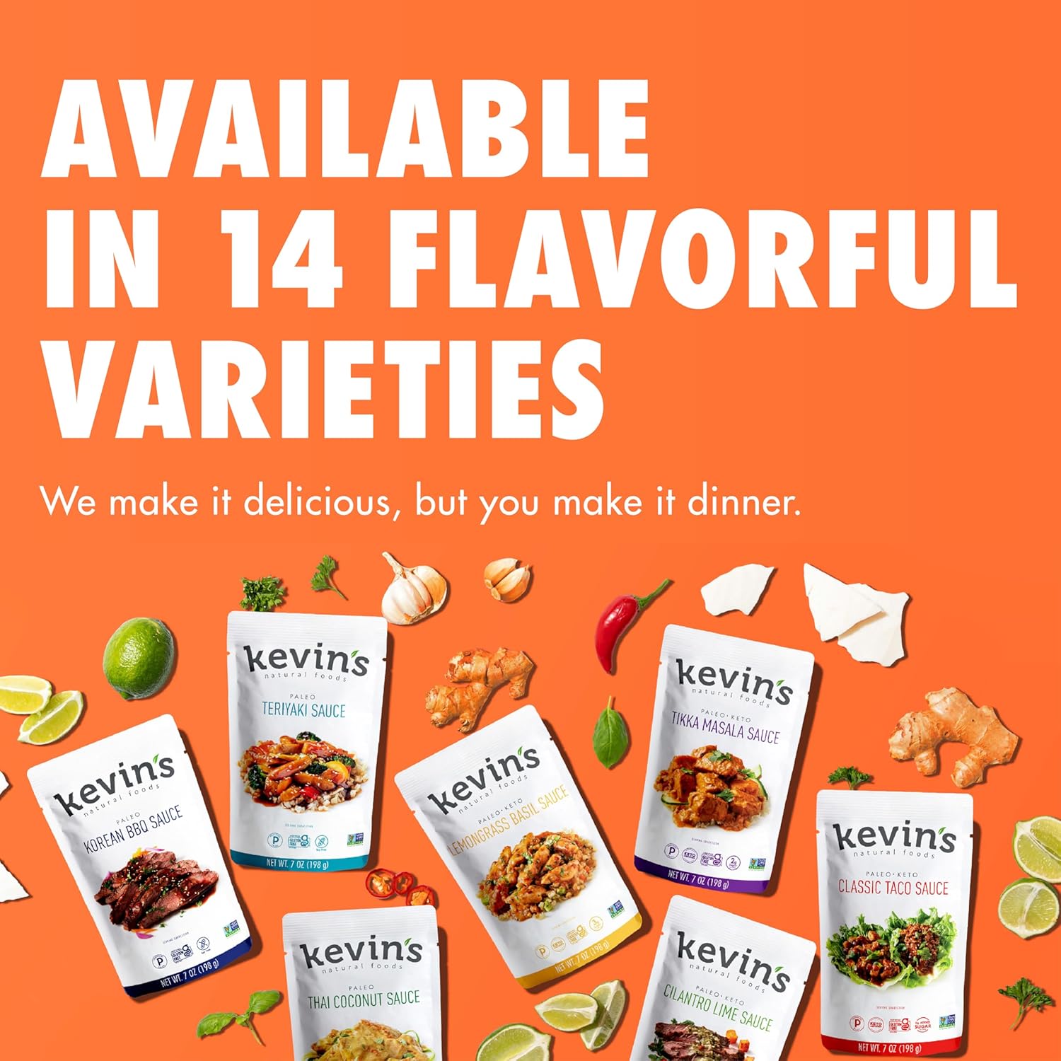 Kevin's Natural Foods Korean BBQ Sauce - Paleo Simmer Stir-Fry Sauce, Gluten Free, No Preservatives, Non-GMO - 3 Pack (Korean BBQ)