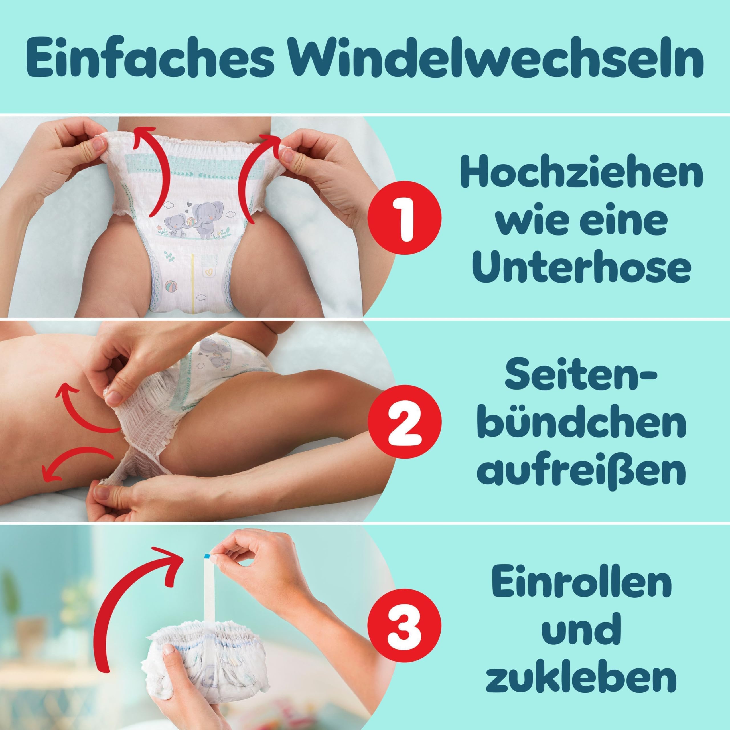 Pampers Premium Protection Größe 5, 152 Windeln, 11kg-16kg, unser Nr. 1 Haut- und Auslaufschutz