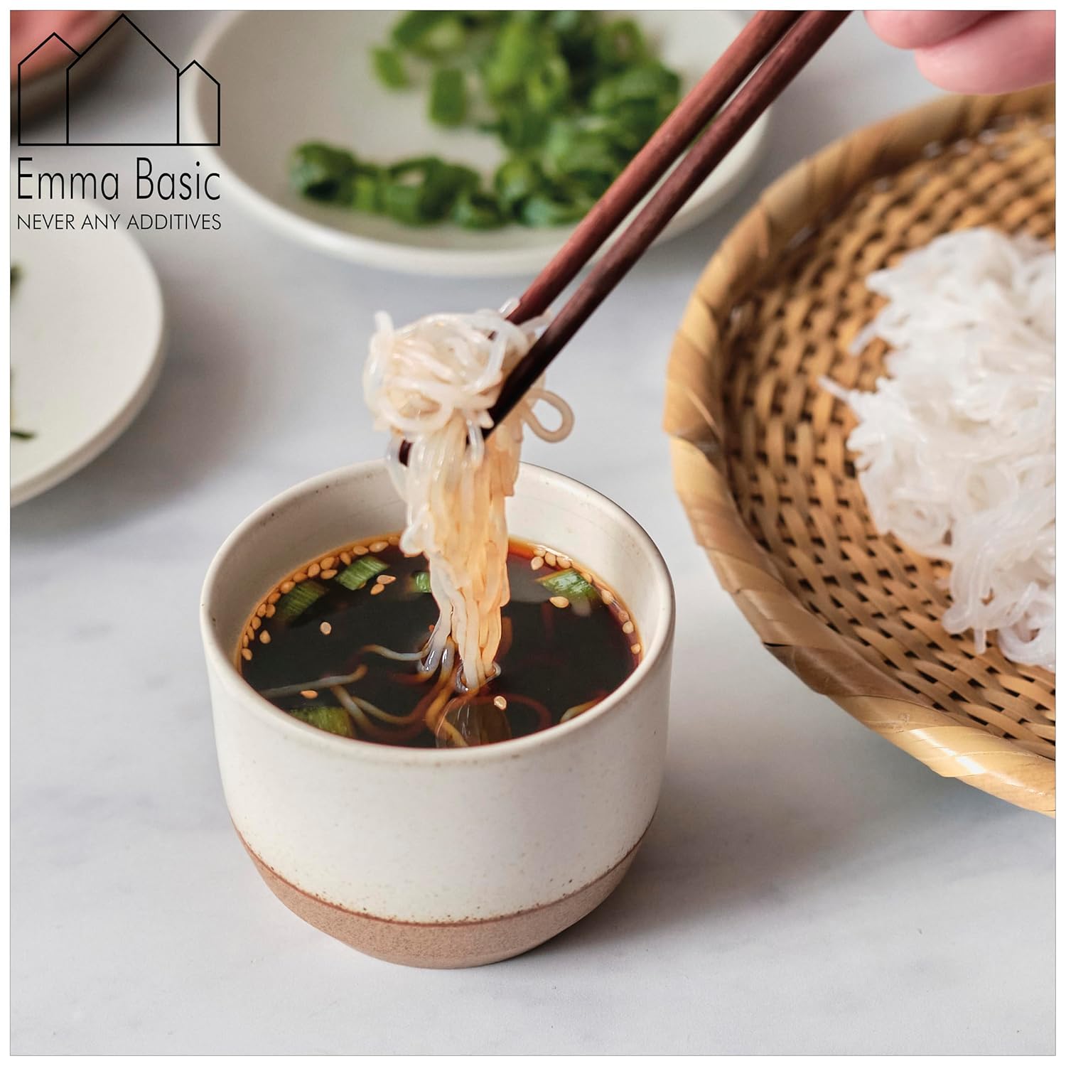 Emma Basic - Shirataki Konjak Nudeln 12x270g | Vegan | Gluten-frei