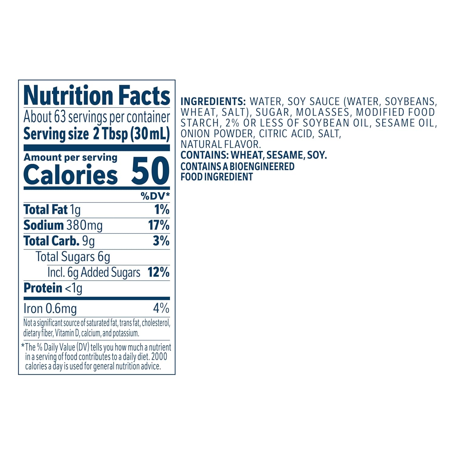 Minor's Vegan Teriyaki Sauce, Perfect as a Stir Fry, BBQ Sauce or Marinade, 64 fl oz Jug