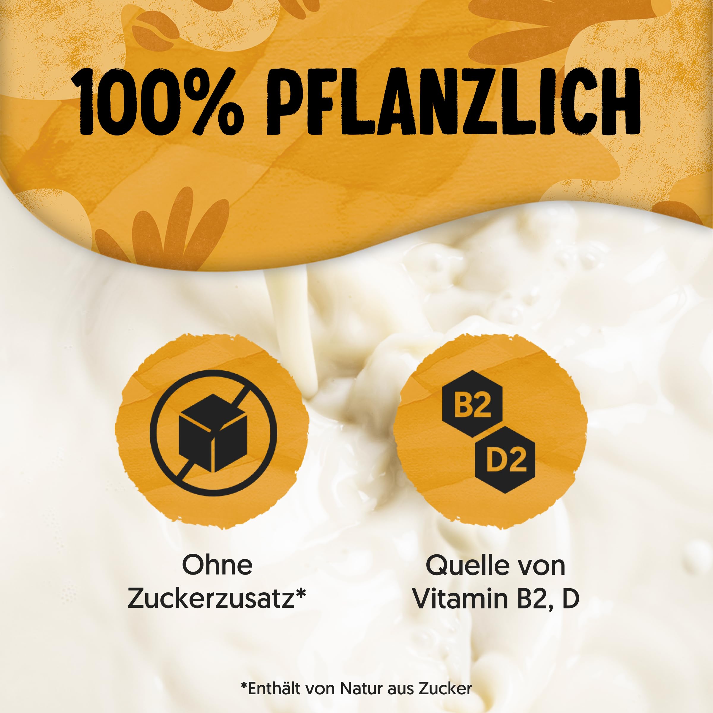 Alpro Barista Kokos – Zum Aufschäumen – 100 Prozent pflanzlich, vegan und milchfrei – Von Natur aus laktosefrei – Reich an Calcium und Vitaminen – 8 x 1 L