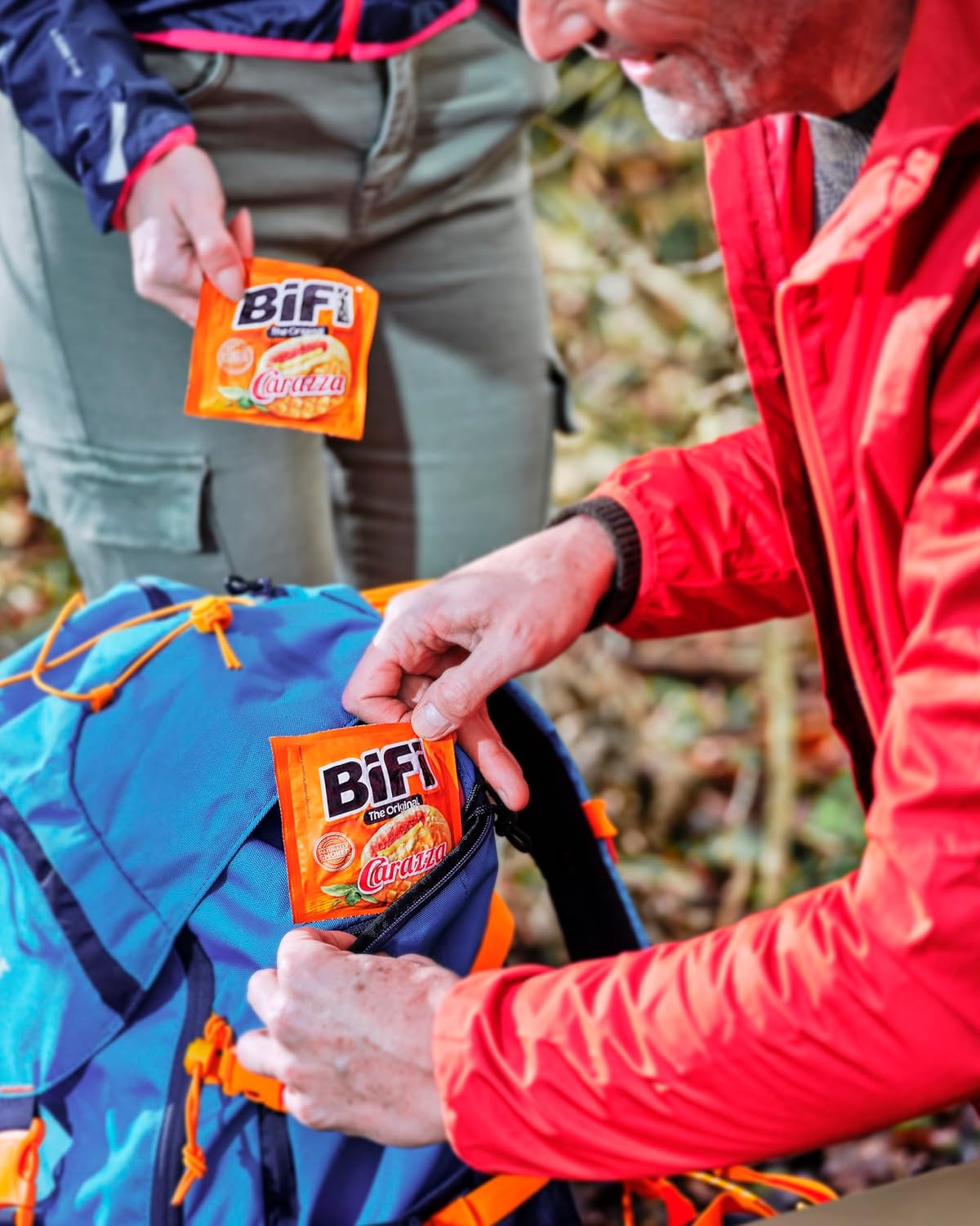 BiFi Carazza XXL – 16er Pack (16 x 75g) – Pizza Snack - Mini Pizza To Go - für Unterwegs, das Büro und die Mittagspause - mit Salami, Pizzasauce und Käse
