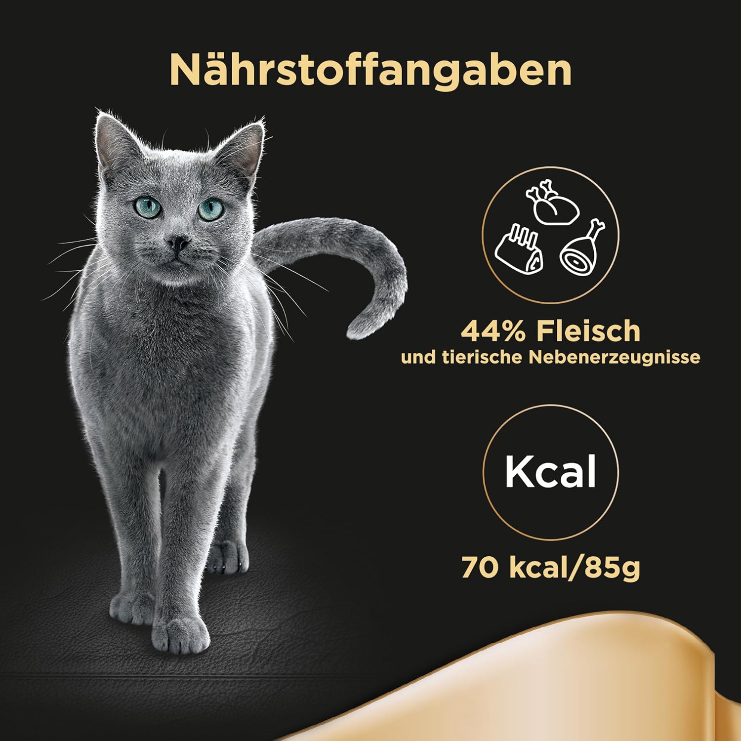 SHEBA Adult Katzenfutter nass - 40x85g Portionsbeutel - Geflügel Variation in Sauce - Nassfutter für Katzen - 1 Großpackung