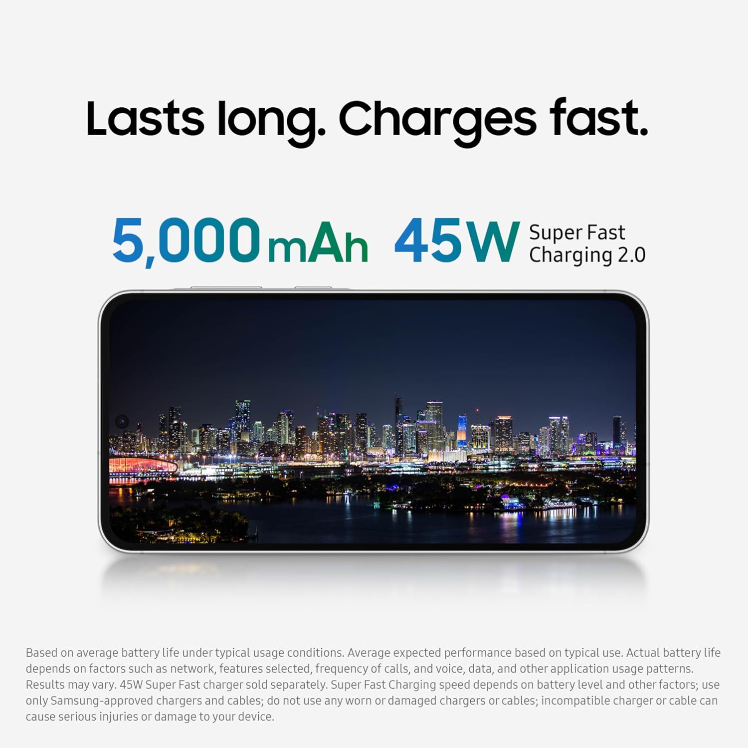 Samsung Galaxy A56 5G Cell Phone, 256GB AI Smartphone, Unlocked Android, AI Photo Edits, Large Screen, Long Battery Life, 2025, US 1 Yr Manufacturer Warranty, Awesome LightGray