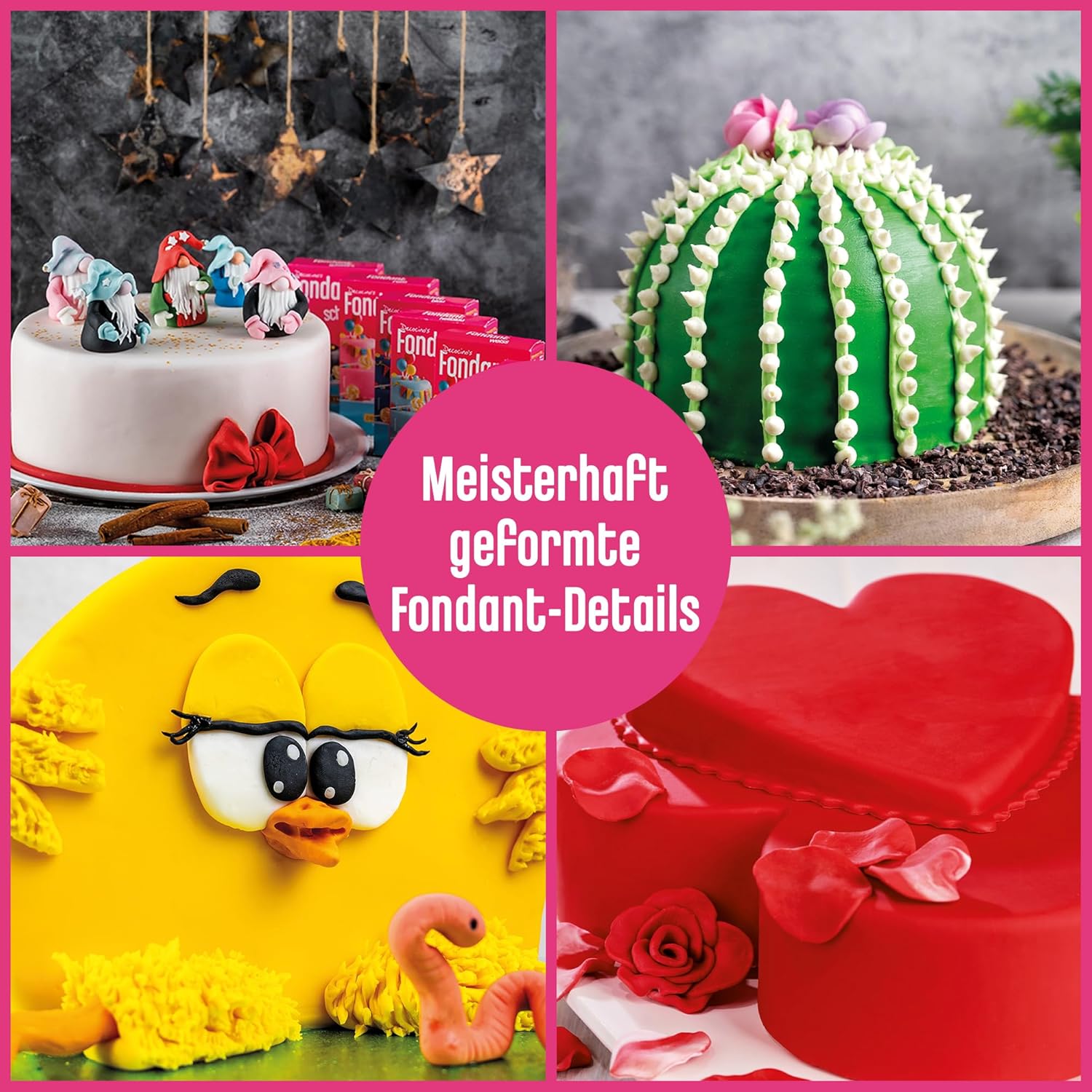 Decocino Fondant, Weiss, 250 g (1er Pack)