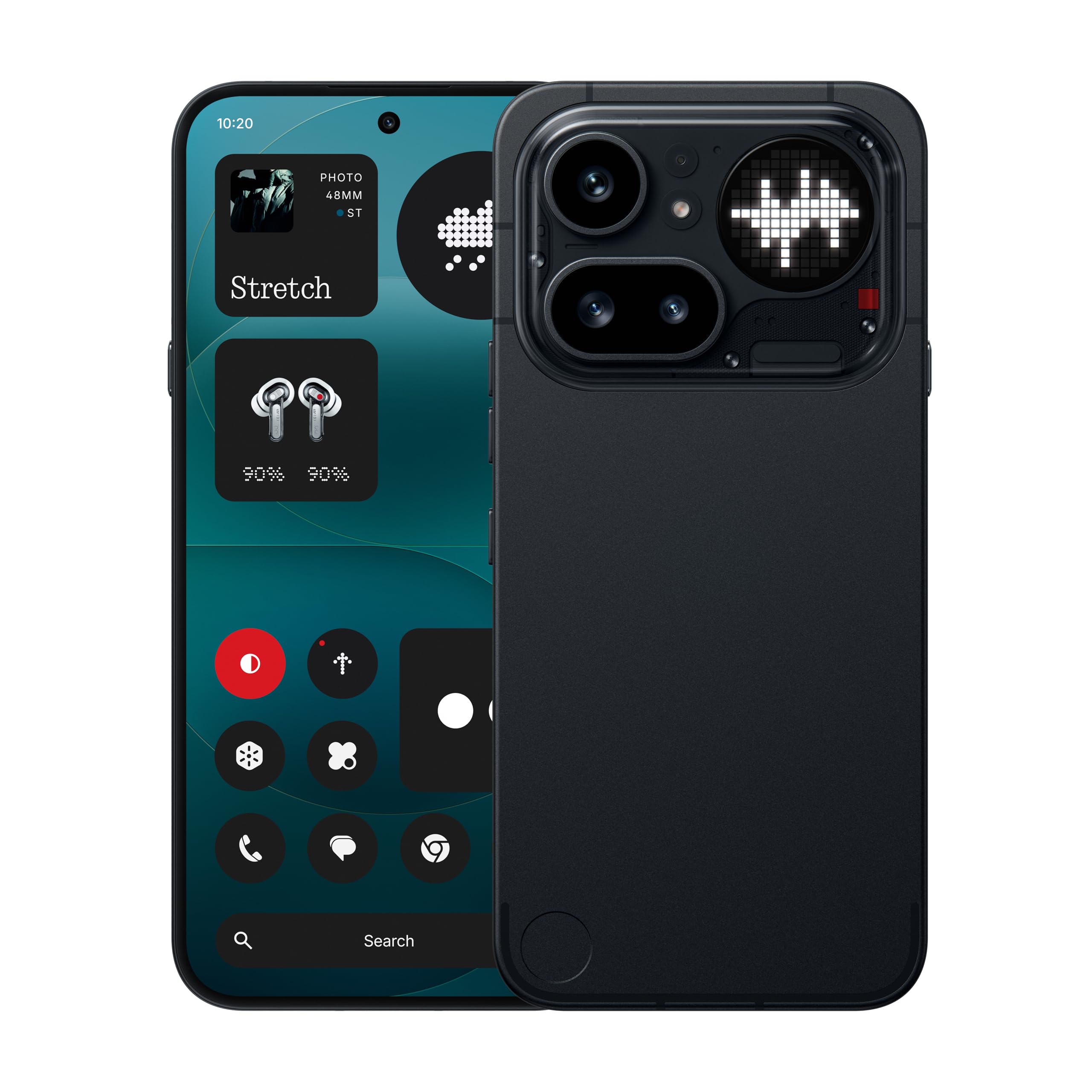 Nothing Phone (4a) Pro Cell Phone 2026 New, Unlocked Android 16 Smartphone, Triple-Lens Camera, AI Photo Edits, 6.83" 144Hz AMOLED Display, 5080mAh Battery, Dual-SIM Glyph Matrix (Black, 12+256GB)