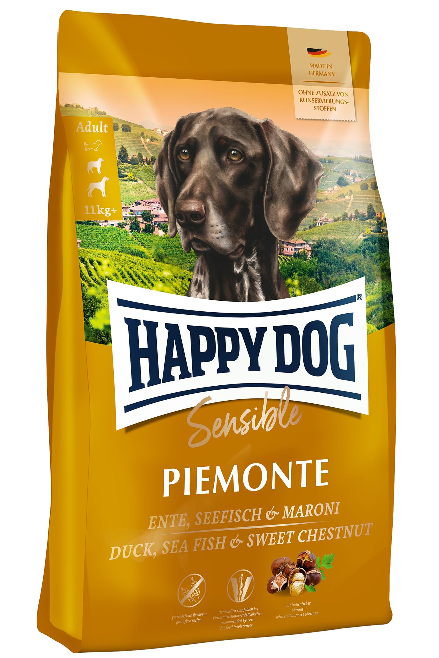Happy Dog Sensible Neuseeland - M - Trockenfutter, Hundefutter - Geschmacksrichtung Lamm - 12,5kg