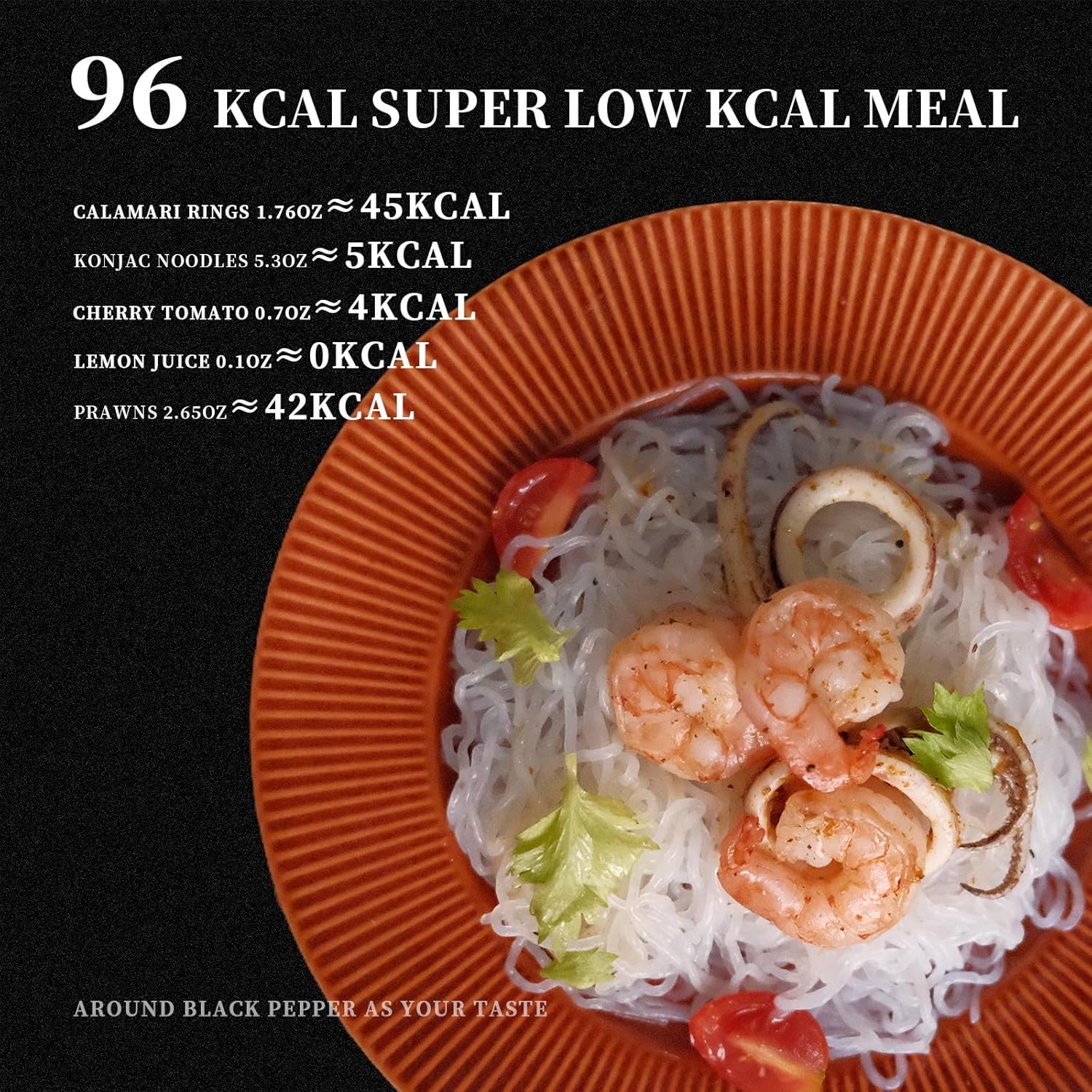 YUHO Shirataki Konjac 8 Pack Inside, Vegan, Gluten Free, Fat-Free, Keto Friendly, Low Carbs 53.61 Oz (1520 g)