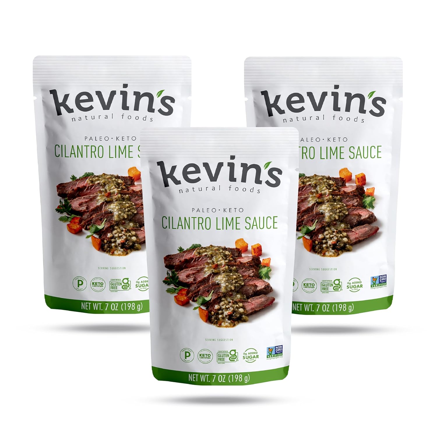 Kevin's Natural Foods Korean BBQ Sauce - Paleo Simmer Stir-Fry Sauce, Gluten Free, No Preservatives, Non-GMO - 3 Pack (Korean BBQ)