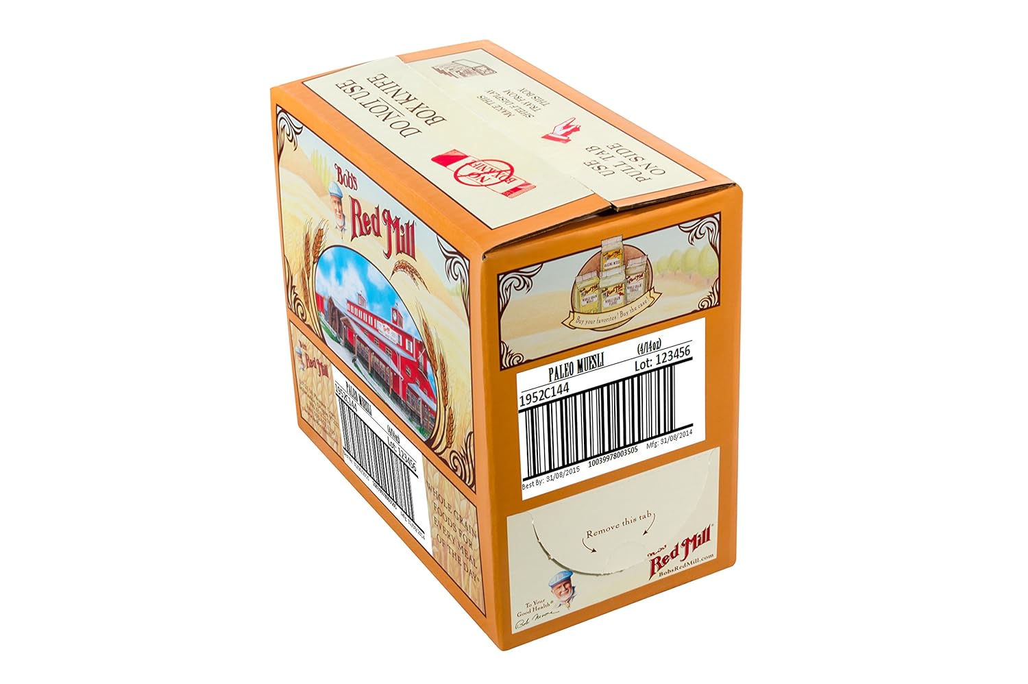 Bob's Red Mill Paleo Muesli, 14oz (Pack of 4) - Non GMO, Gluten Free, Vegan, Paleo Friendly, Kosher