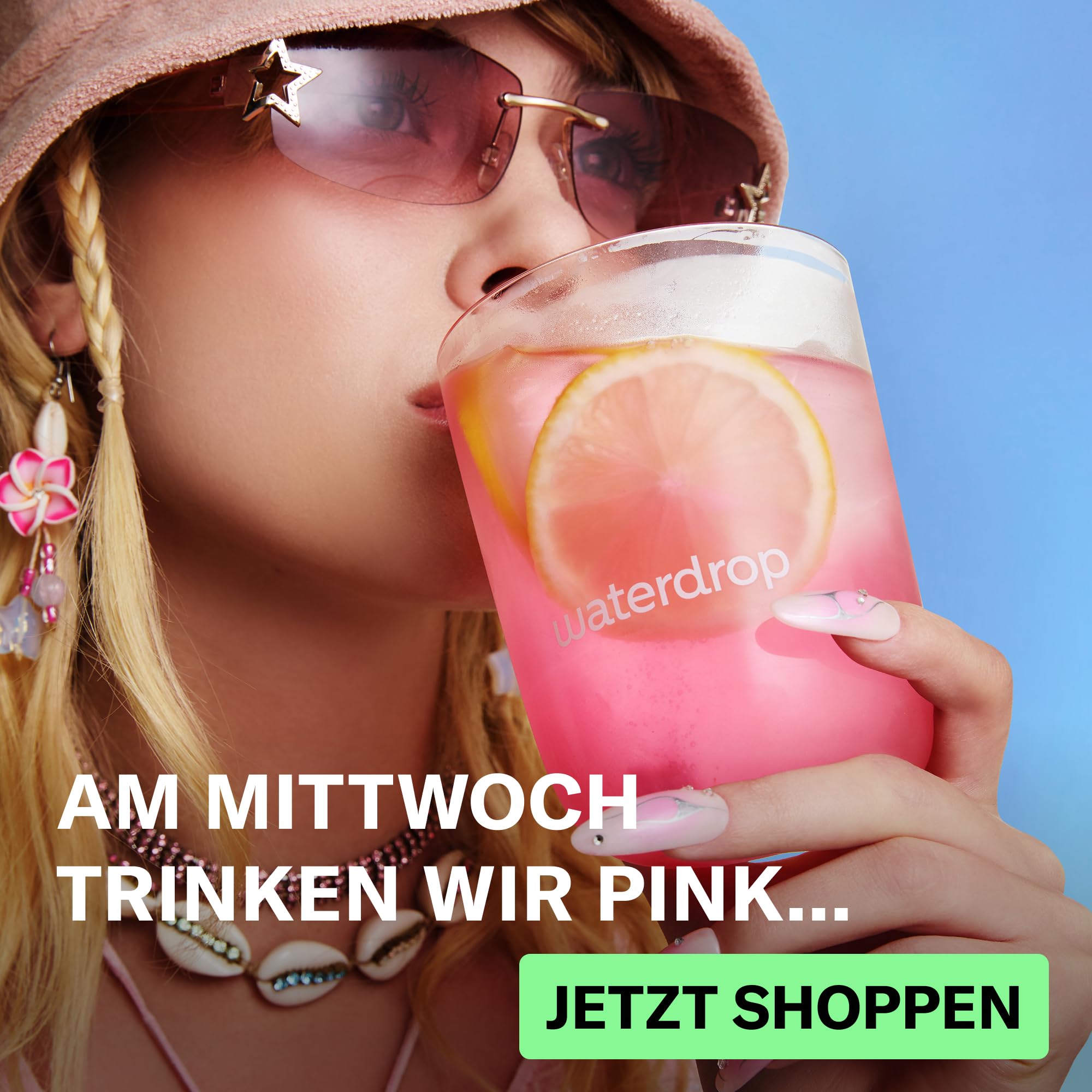 waterdrop® Beeren & Früchte Set – 48 Waterdrop Würfel in 4 verschiedenen Sorten – Zuckerfreier Durstlöscher & Alternative zu Getränkesirup und Geschmackspulver – Flavour Drops im Wasser auflösen