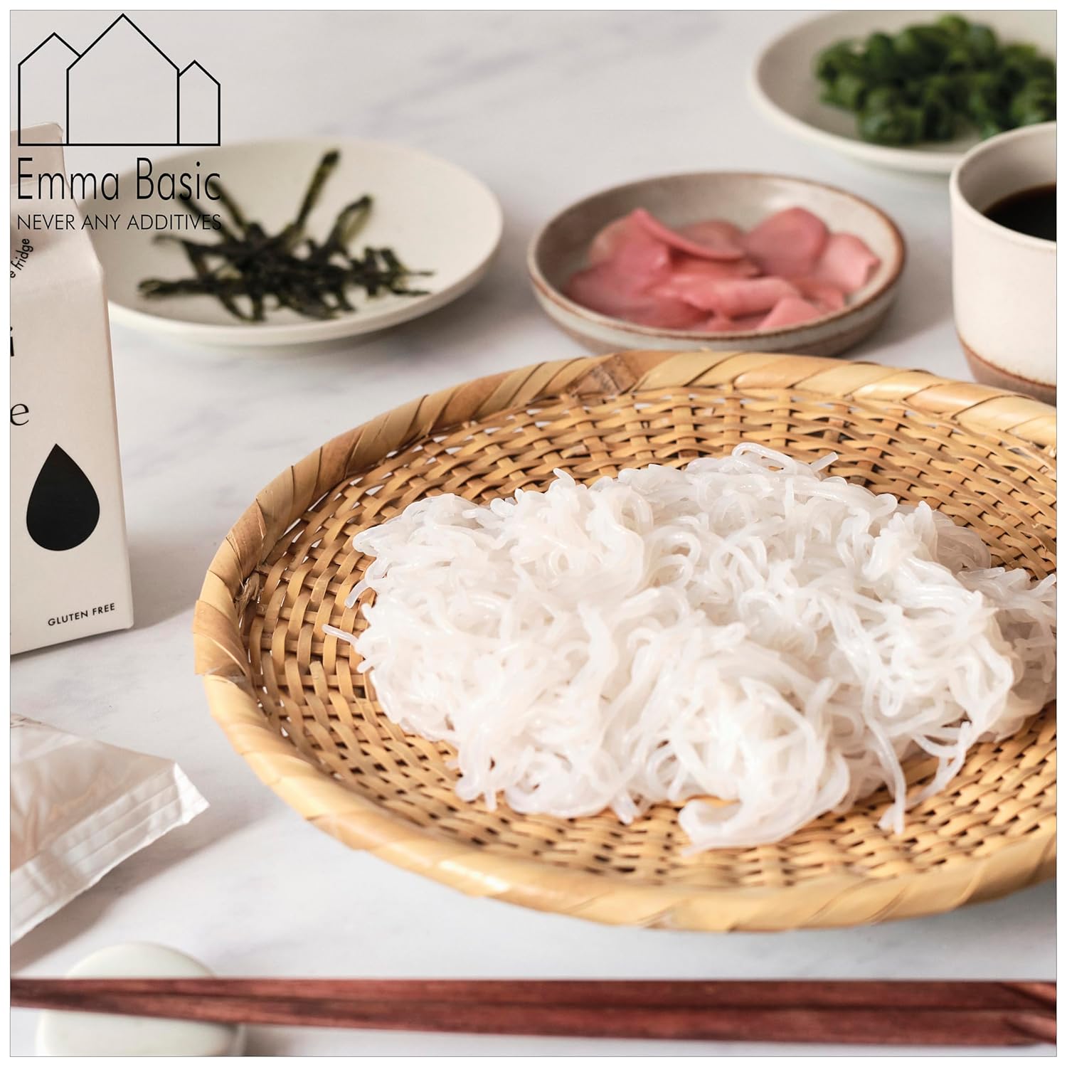 Emma Basic - Shirataki Konjak Nudeln 12x270g | Vegan | Gluten-frei