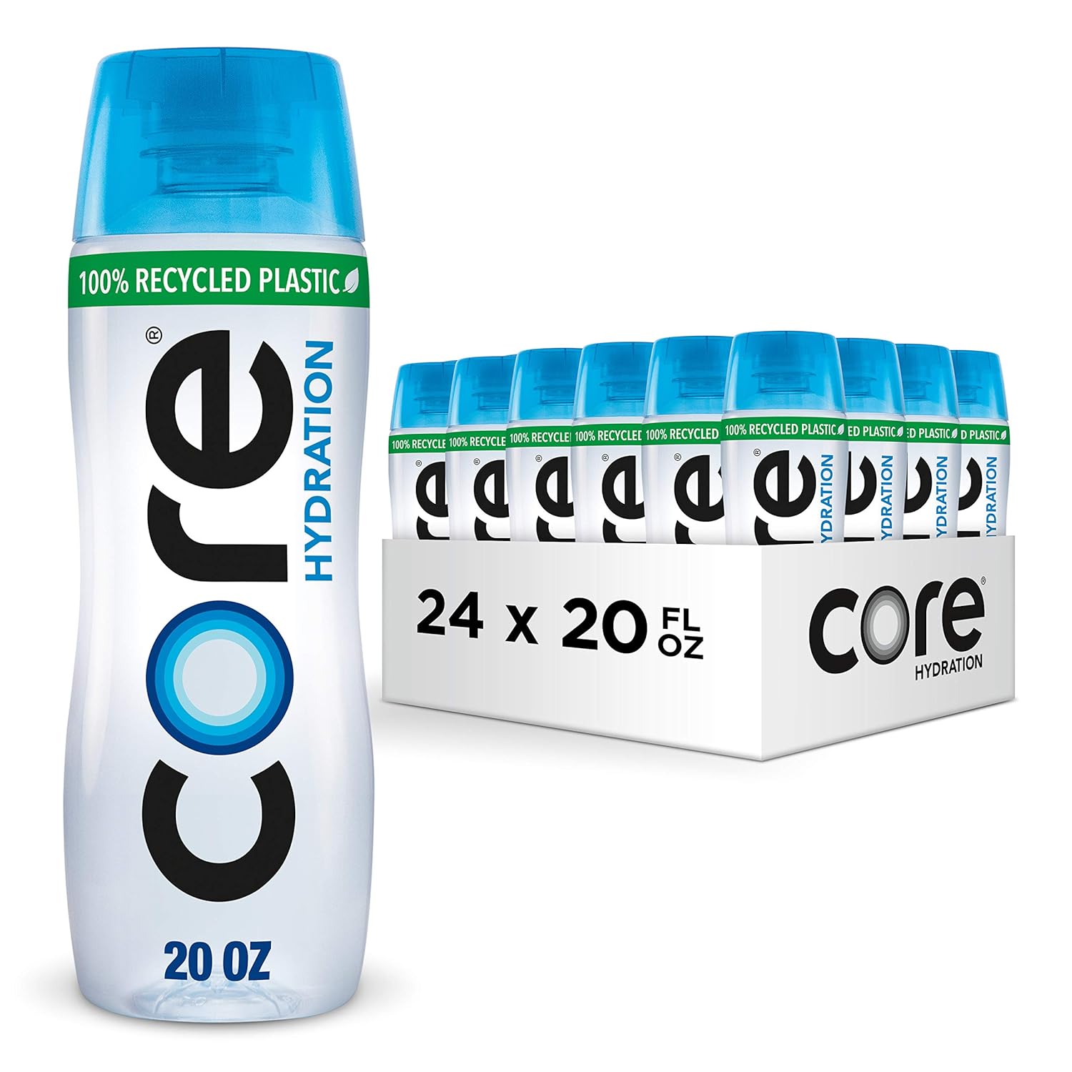 Core Hydration Perfectly Balanced Water, 0.5 L bottles, 24 Count (4 Packs of 6)