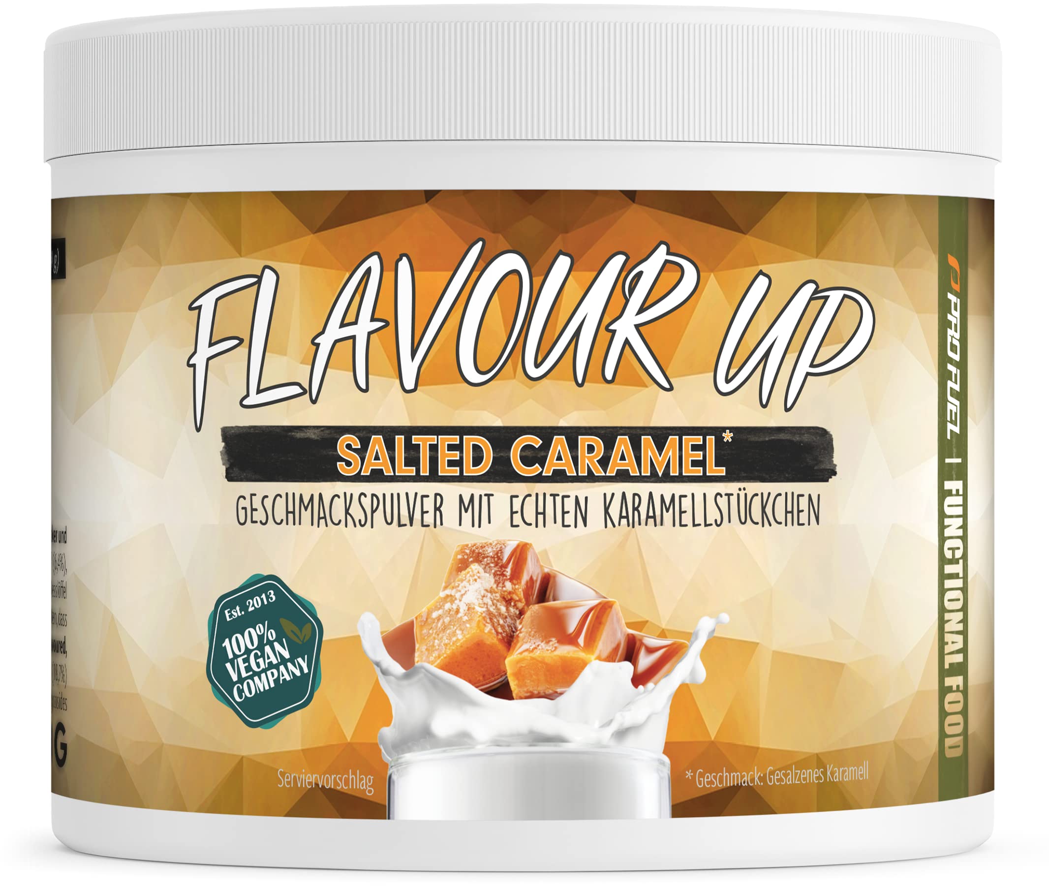 Geschmackspulver MIX PACK mit 8x30g Proben, 8 unglaublich leckere Flavours, nur 8-14 kcal pro Portion, Aroma & angenehme Süße, vielseitig einsetzbar für Lebensmittel & Getränke, FLAVOUR UP