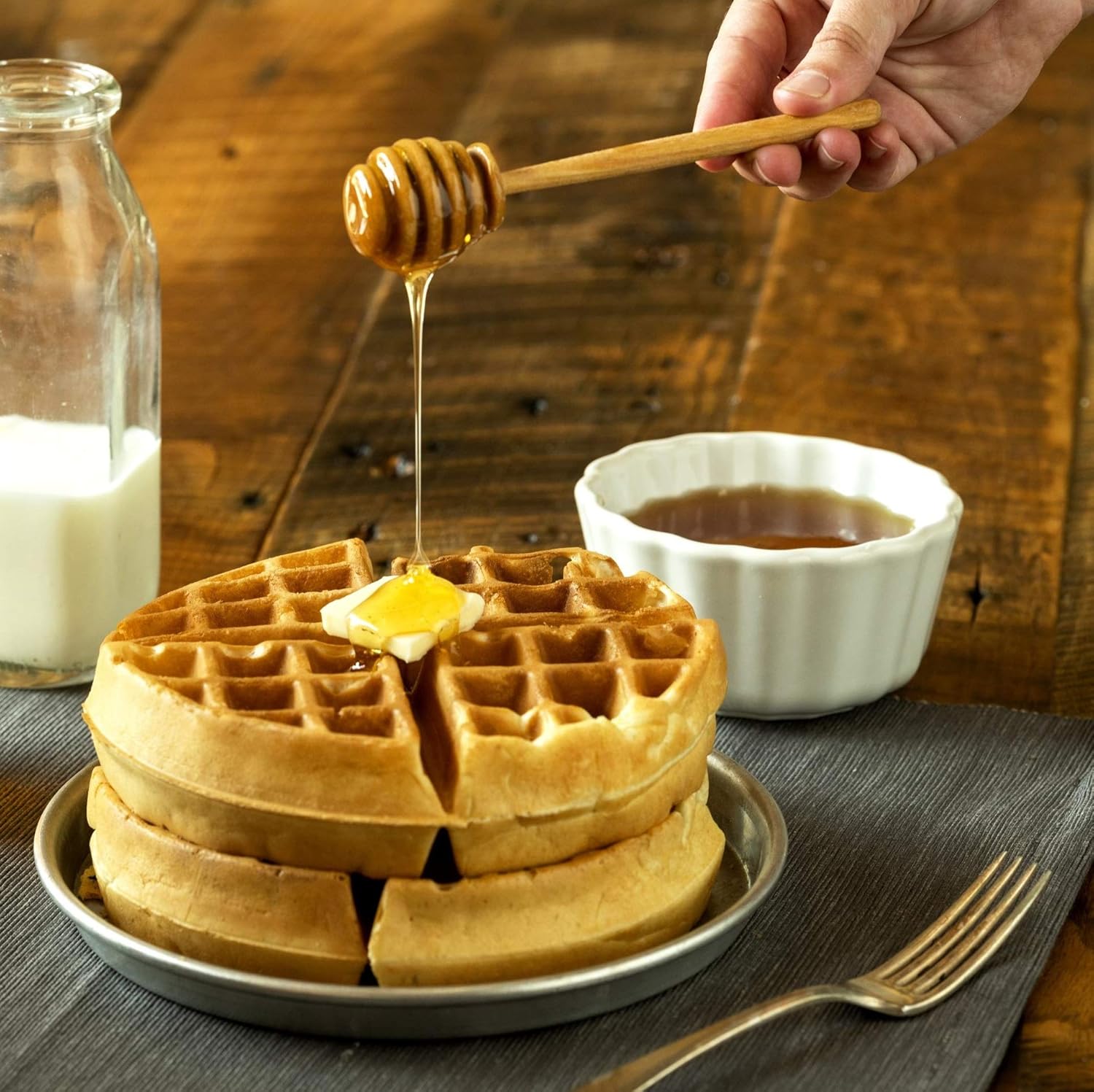 Thrifty Bee Honey, 80 Ounce (5 LB) Large Bulk Honey Jug