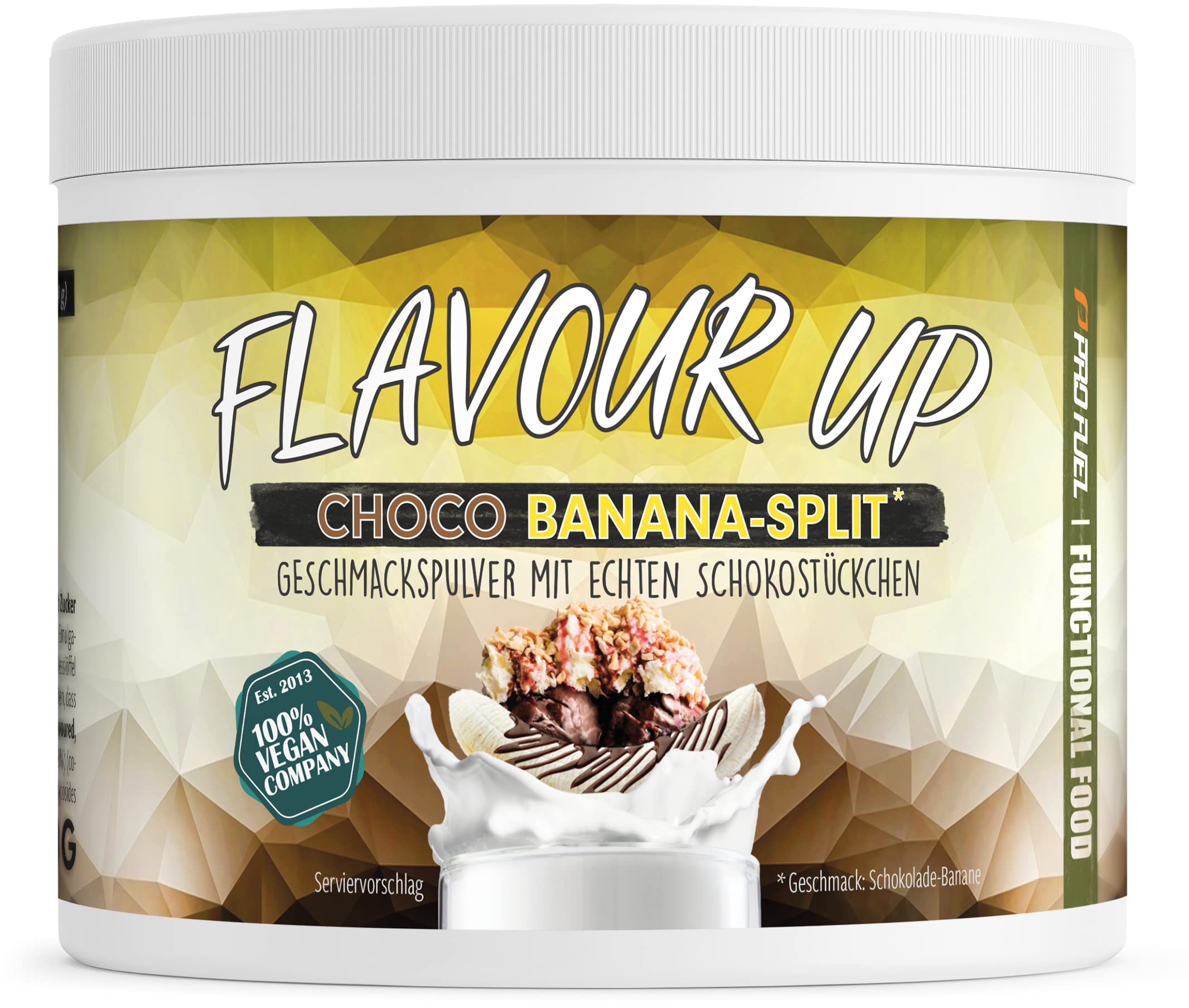 Geschmackspulver MIX PACK mit 8x30g Proben, 8 unglaublich leckere Flavours, nur 8-14 kcal pro Portion, Aroma & angenehme Süße, vielseitig einsetzbar für Lebensmittel & Getränke, FLAVOUR UP
