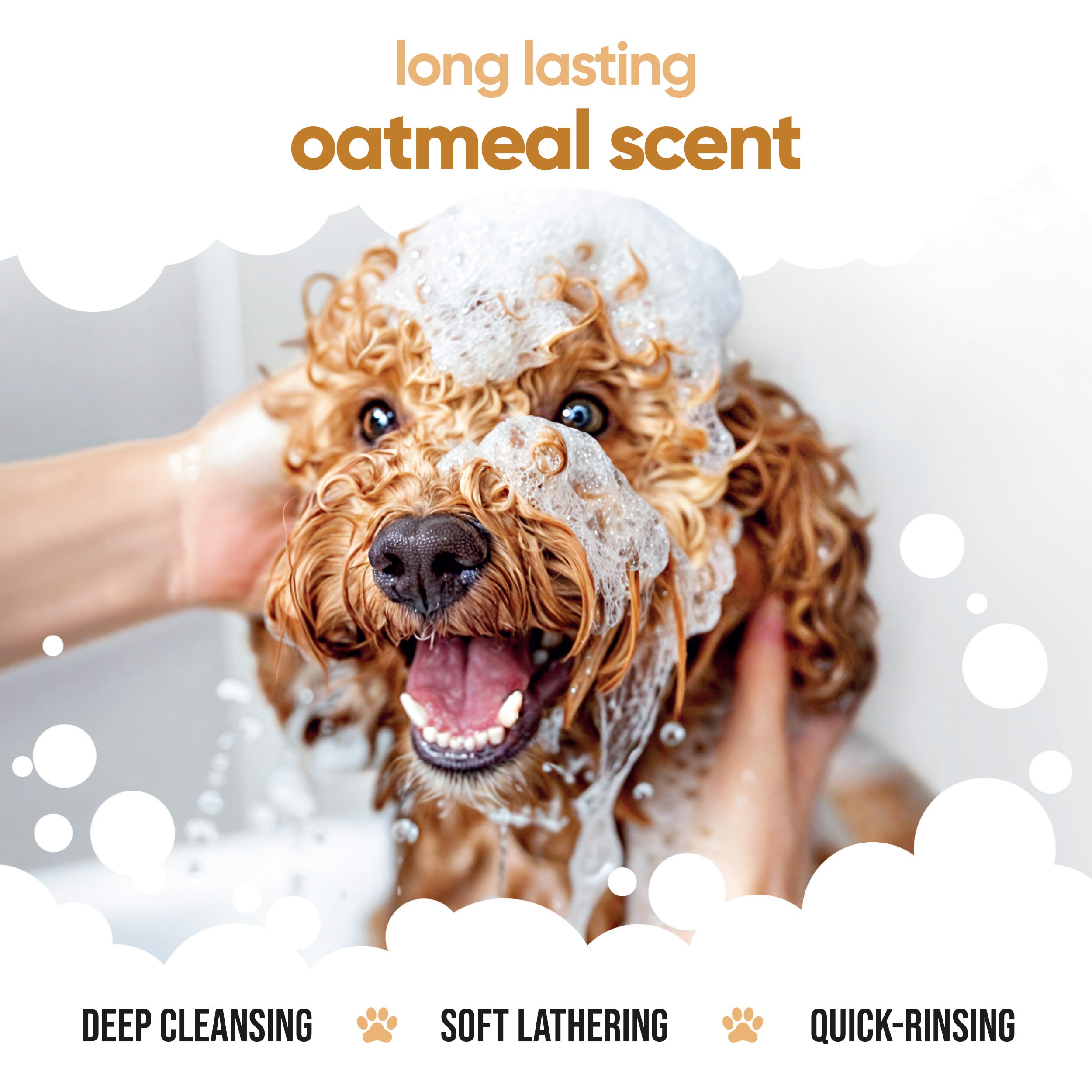 2in1 Hundeshampoo und Conditioner von Buddycare (500ml) - Praktisches Hundeshampoo langhaar und welpen Shampoo Mit Aloe Vera und Pro-Vitamin B5 Rückfettendes Shampoo Für Alle Hunderassen