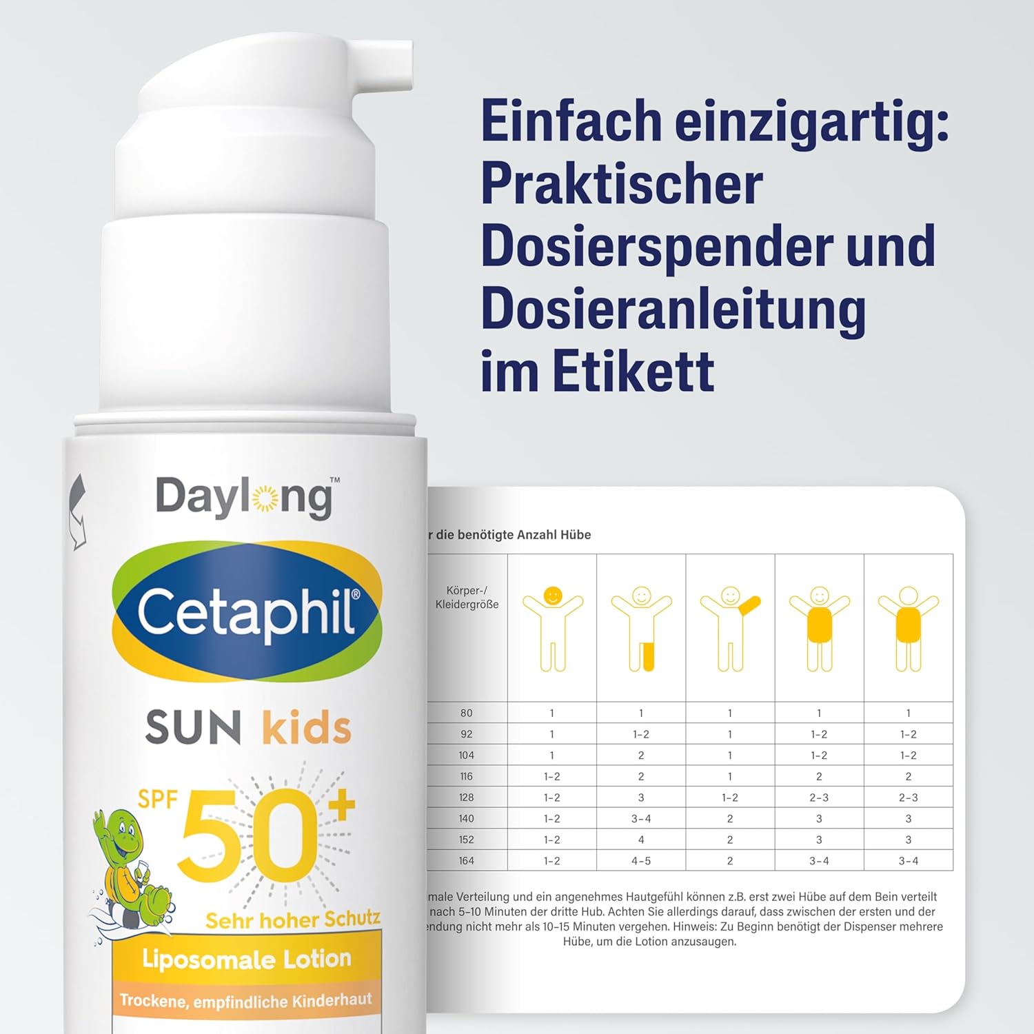 Cetaphil sun kids Daylong 50+ liposomale Lotion, 150 ml Lotion