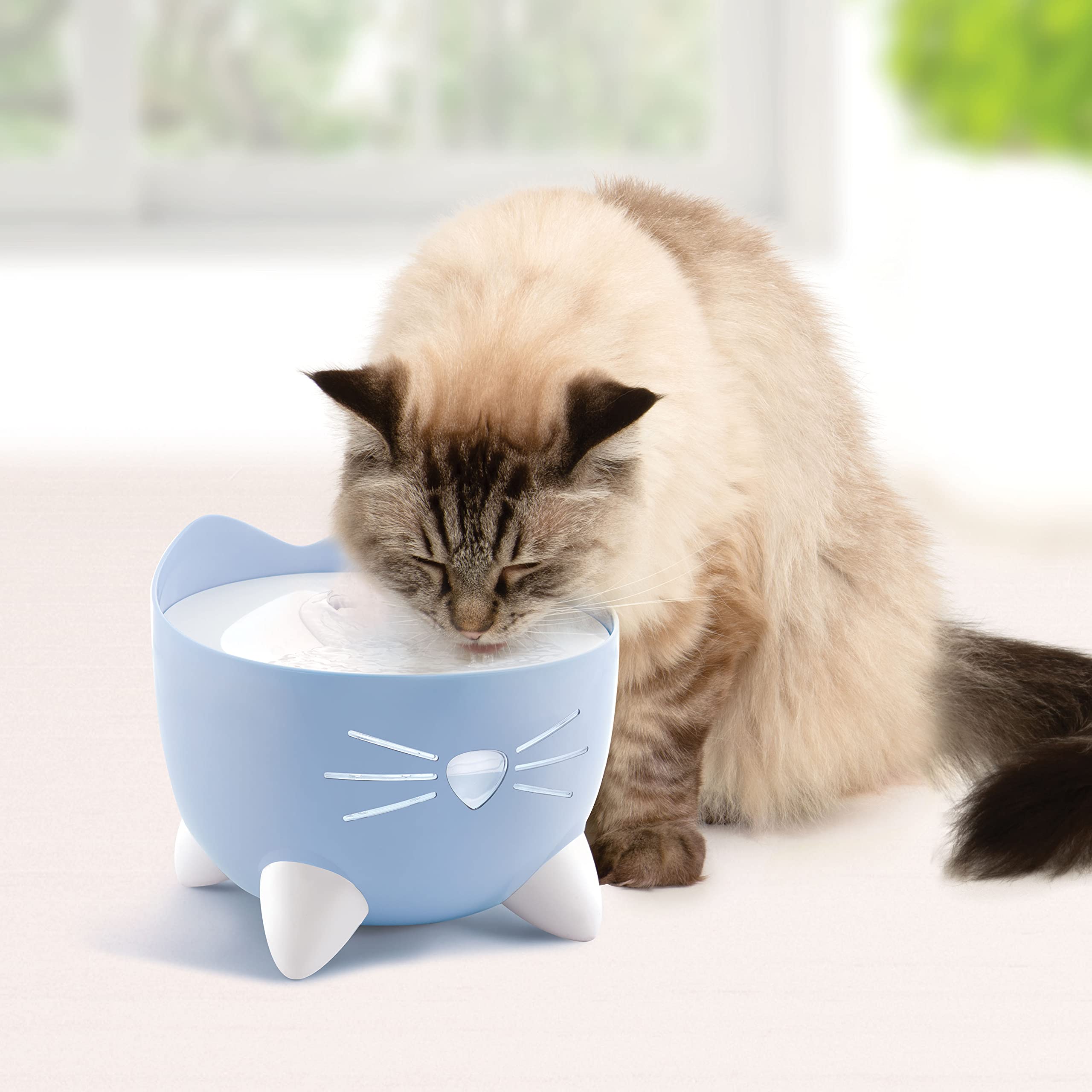 Catit Pixi Trinkbrunnen für Katzen, Weiß, 1 Stück (1er Pack)