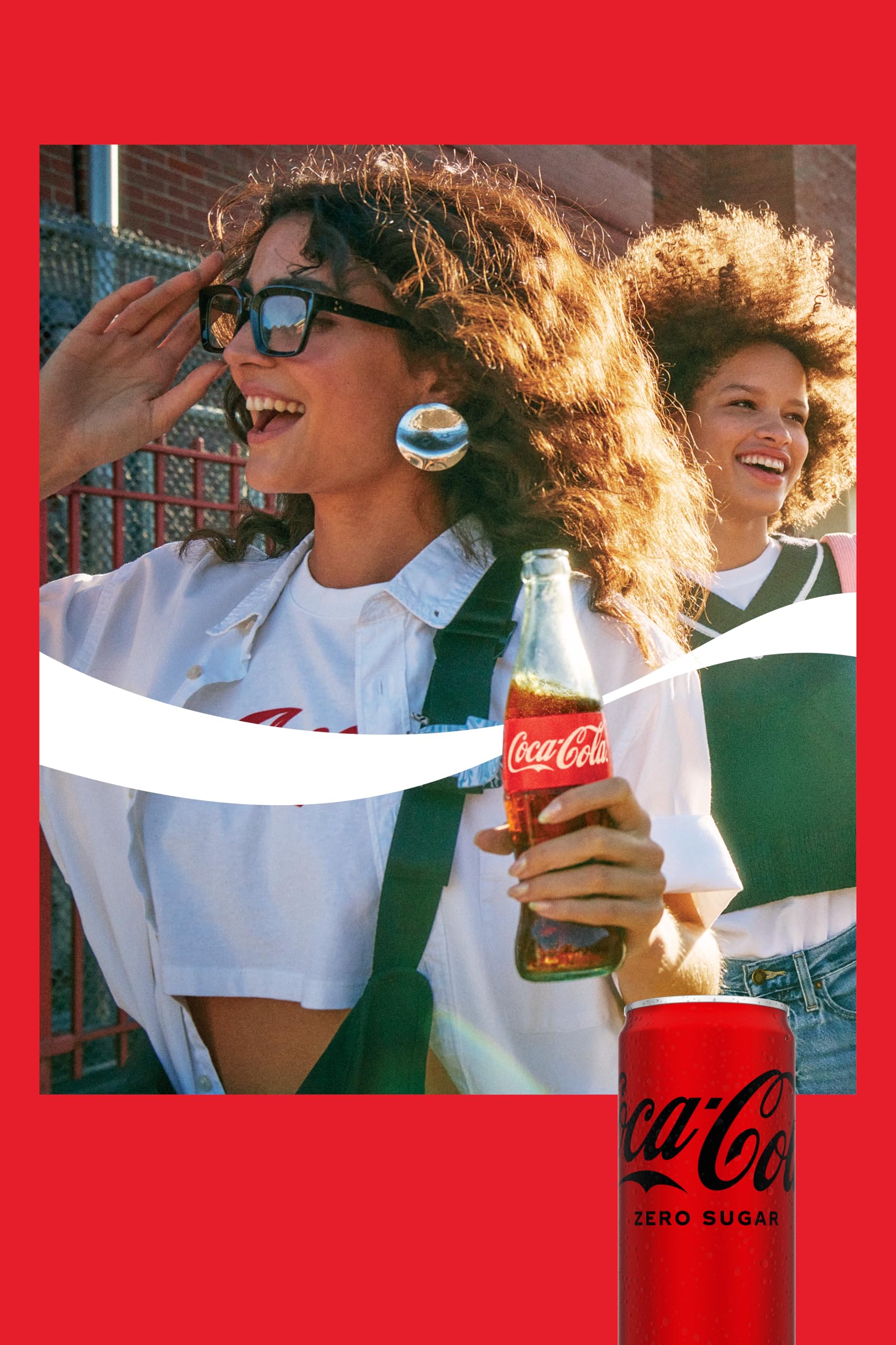 Coca-Cola Zero Sugar - koffeinhaltiges Erfrischungsgetränk mit originalem Coca-Cola-Geschmack - null Zucker und ohne Kalorien - in stylischen Dosen (24 x 330 ml)