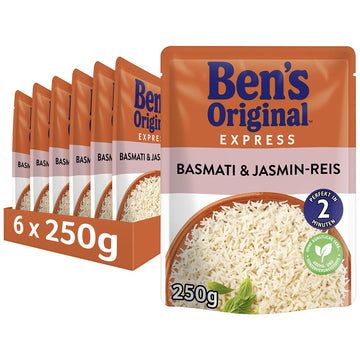 BEN'S ORIGINAL™ Express Reis Basmati 6 x 220g