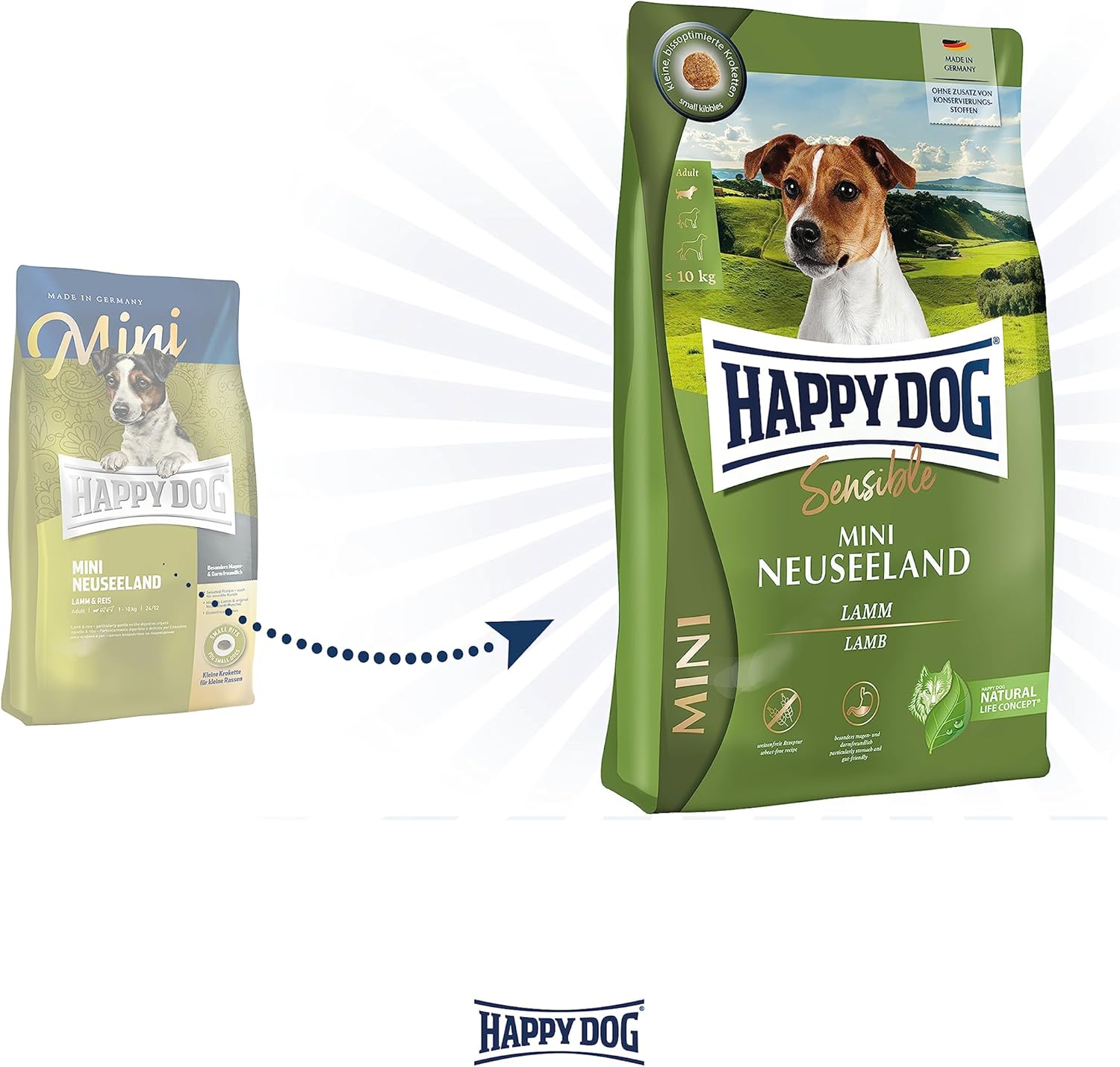 Happy Dog Sensible Mini Montana 4 kg