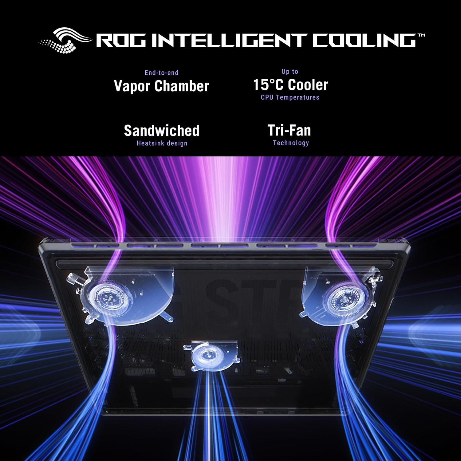 ASUS ROG Strix G16 (2025) Gaming Laptop, 16” FHD+ 16:10 165Hz/3ms, NVIDIA® GeForce RTX™ 5060, Intel® Core™ i7 Processor 14650HX, 16GB DDR5, 1TB Gen 4 SSD, Wi-Fi 7, Windows 11 Home, G615JMR-AS74