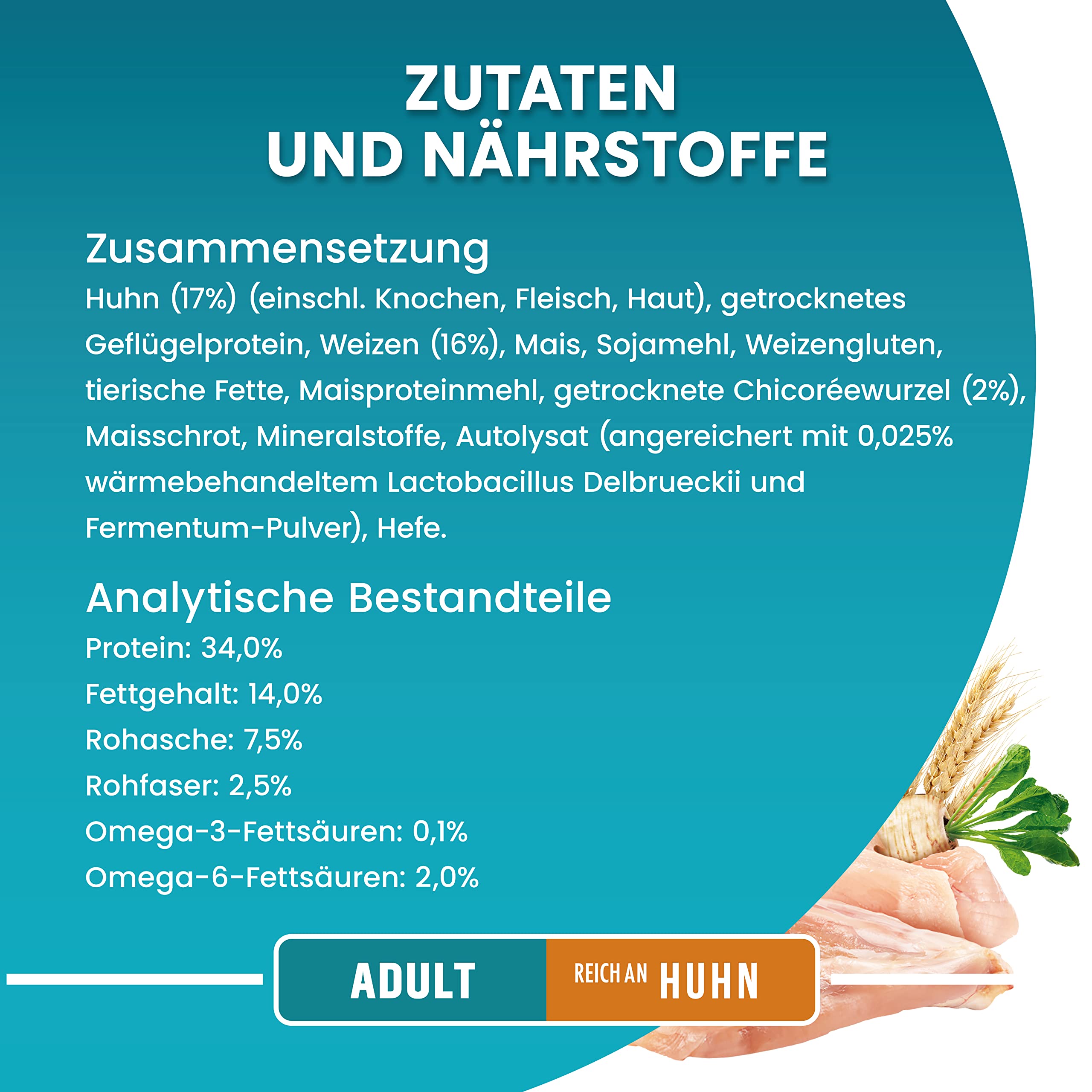 PURINA ONE BIFENSIS Adult Katzenfutter trocken, reich an Huhn, 1er Pack (1 x 5,7kg)