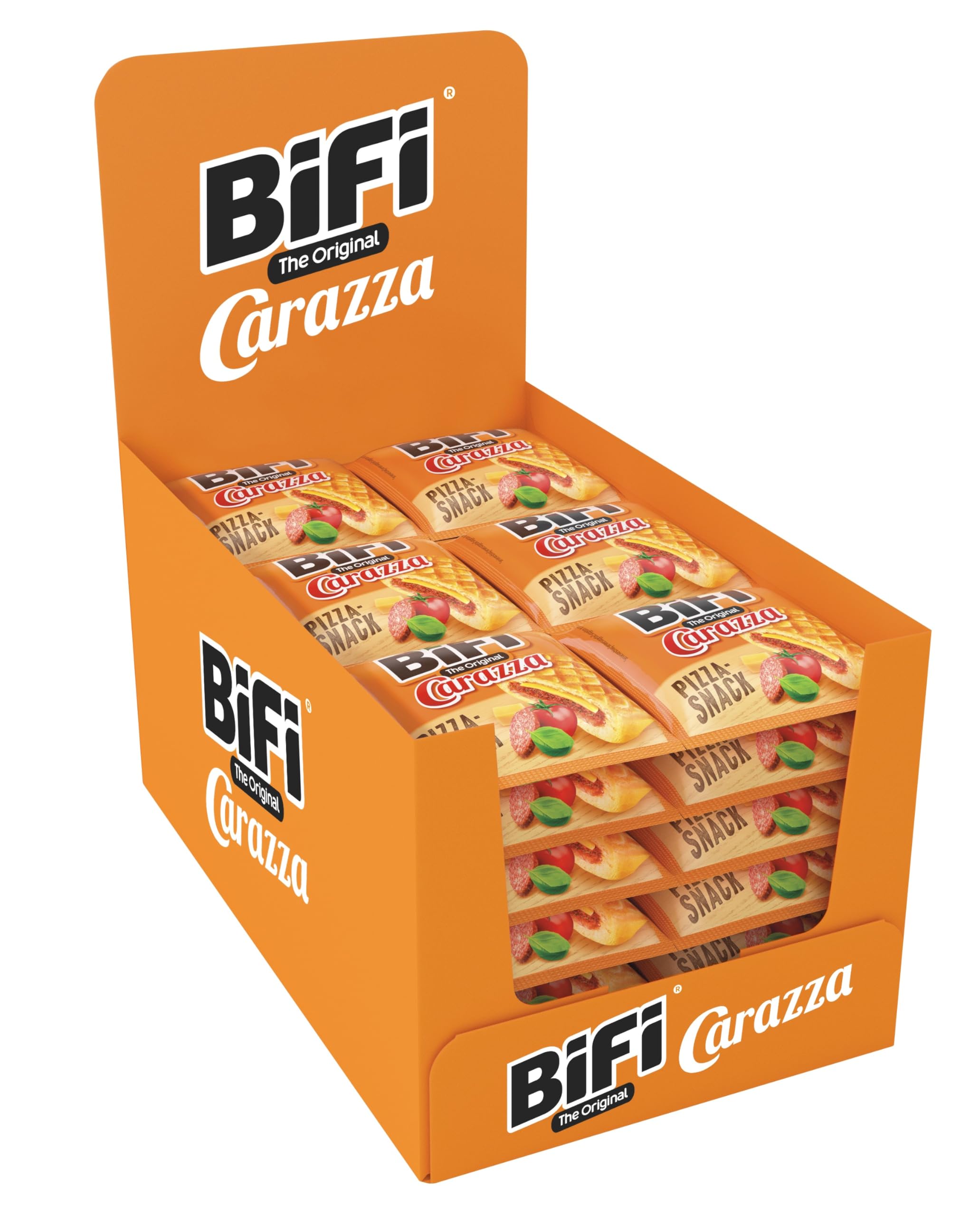 BiFi Original XXL Salami Sticks – 30er Pack (30 x 40g) – Wurst Snack To Go - Luftgetrocknet Fleisch & Wurstwaren Paket - Salami mit Pfeffer, Koriander und Knoblauch - Ideale Knabberbox - Wurstpaket