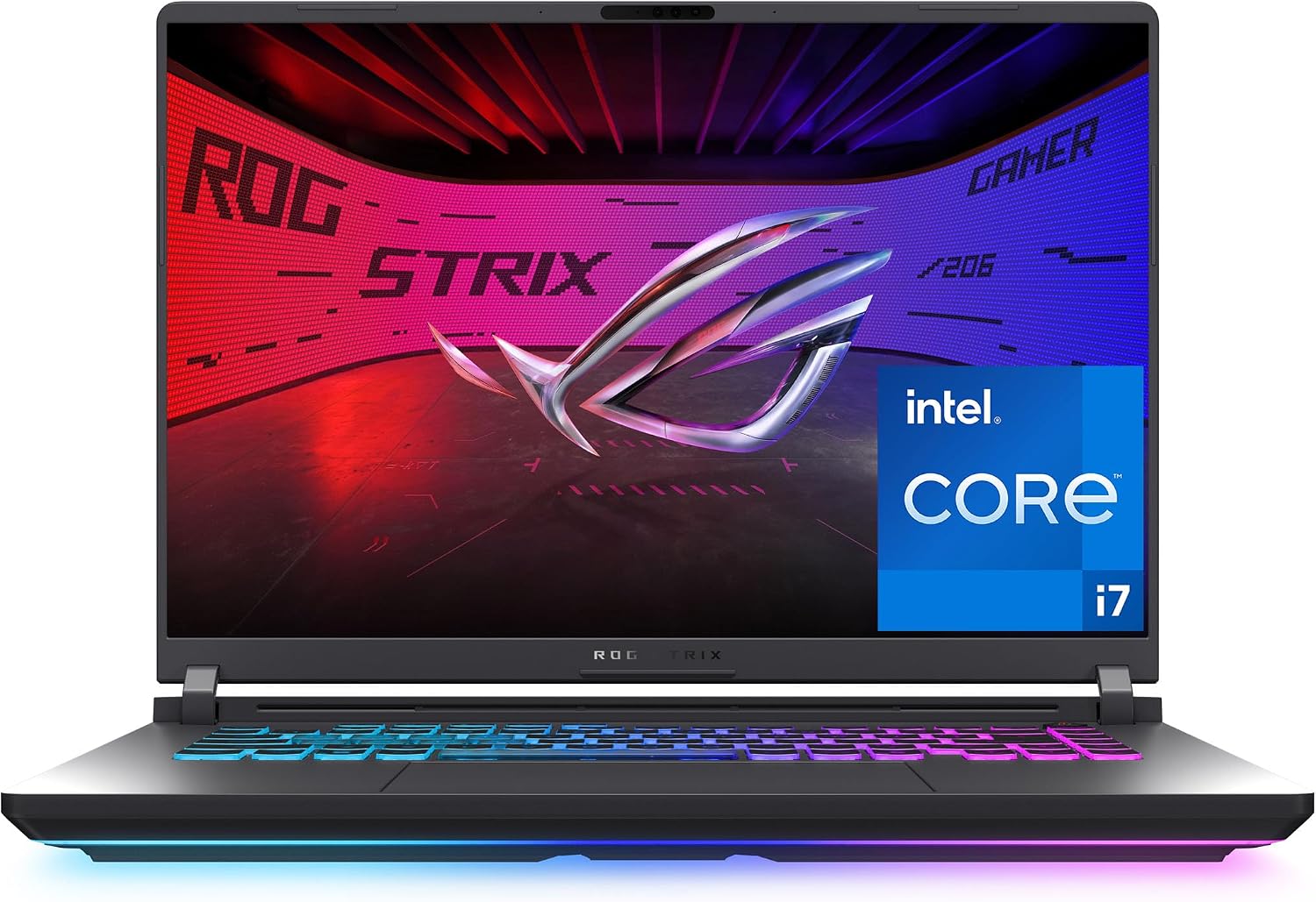 ASUS ROG Strix G16 (2025) Gaming Laptop, 16” FHD+ 16:10 165Hz/3ms, NVIDIA® GeForce RTX™ 5060, Intel® Core™ i7 Processor 14650HX, 16GB DDR5, 1TB Gen 4 SSD, Wi-Fi 7, Windows 11 Home, G615JMR-AS74