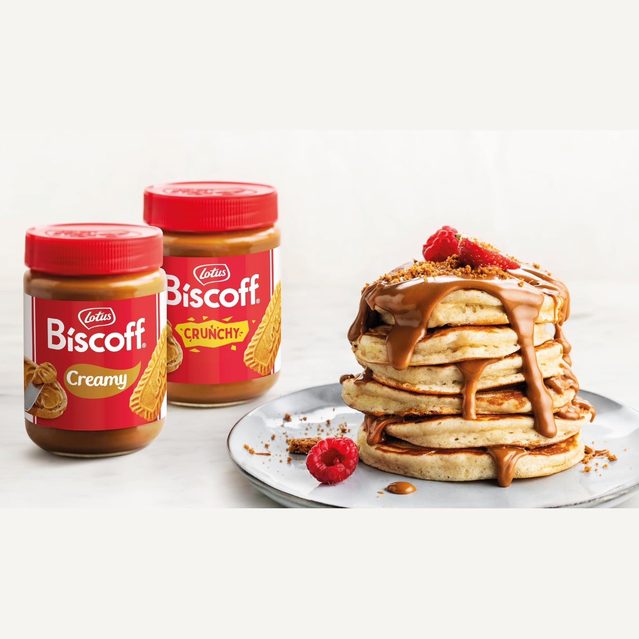 Lotus Biscoff Cookie Butter Spread, Creamy, non-GMO + Vegan, 25.4oz