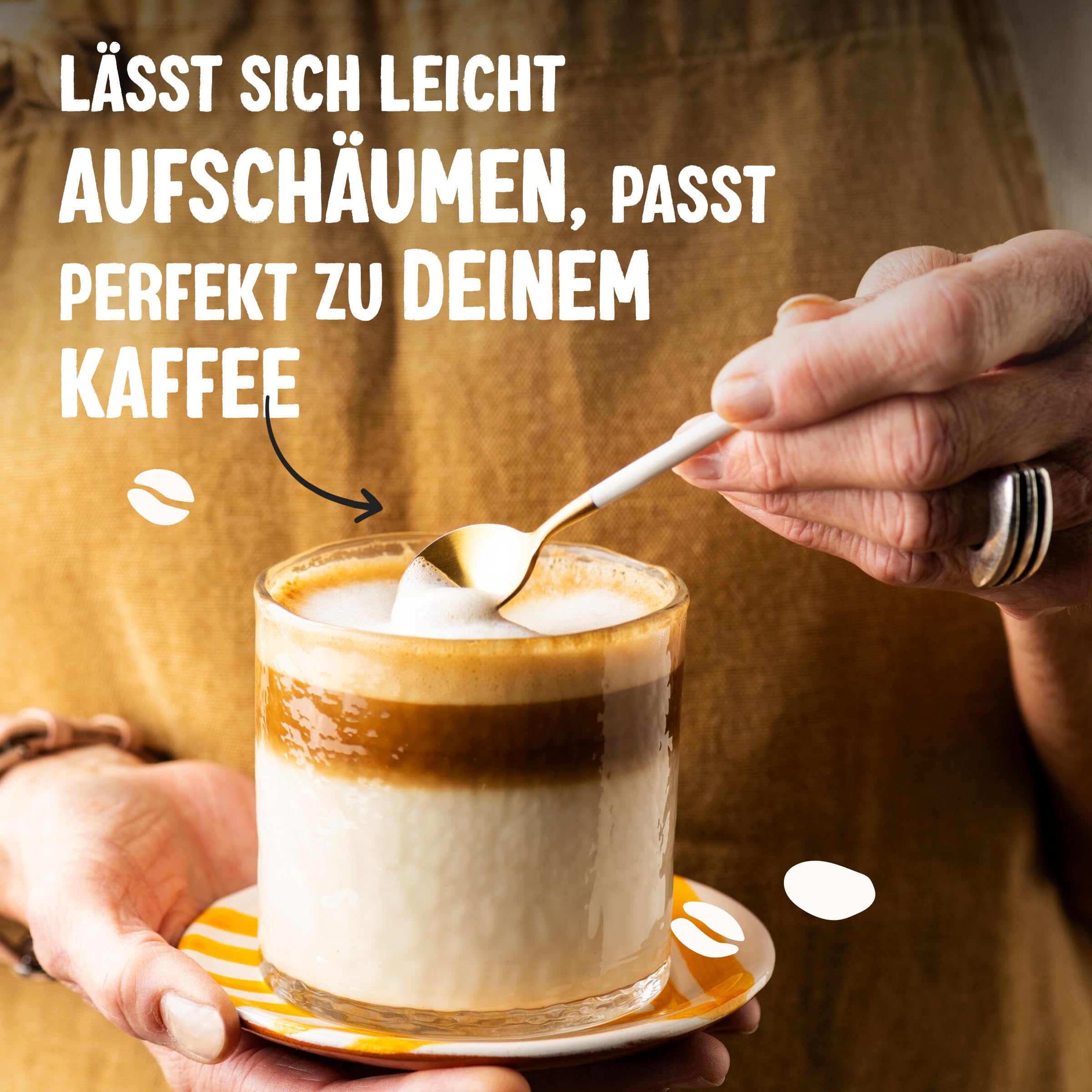 Alpro Barista Kokos – Zum Aufschäumen – 100 Prozent pflanzlich, vegan und milchfrei – Von Natur aus laktosefrei – Reich an Calcium und Vitaminen – 8 x 1 L