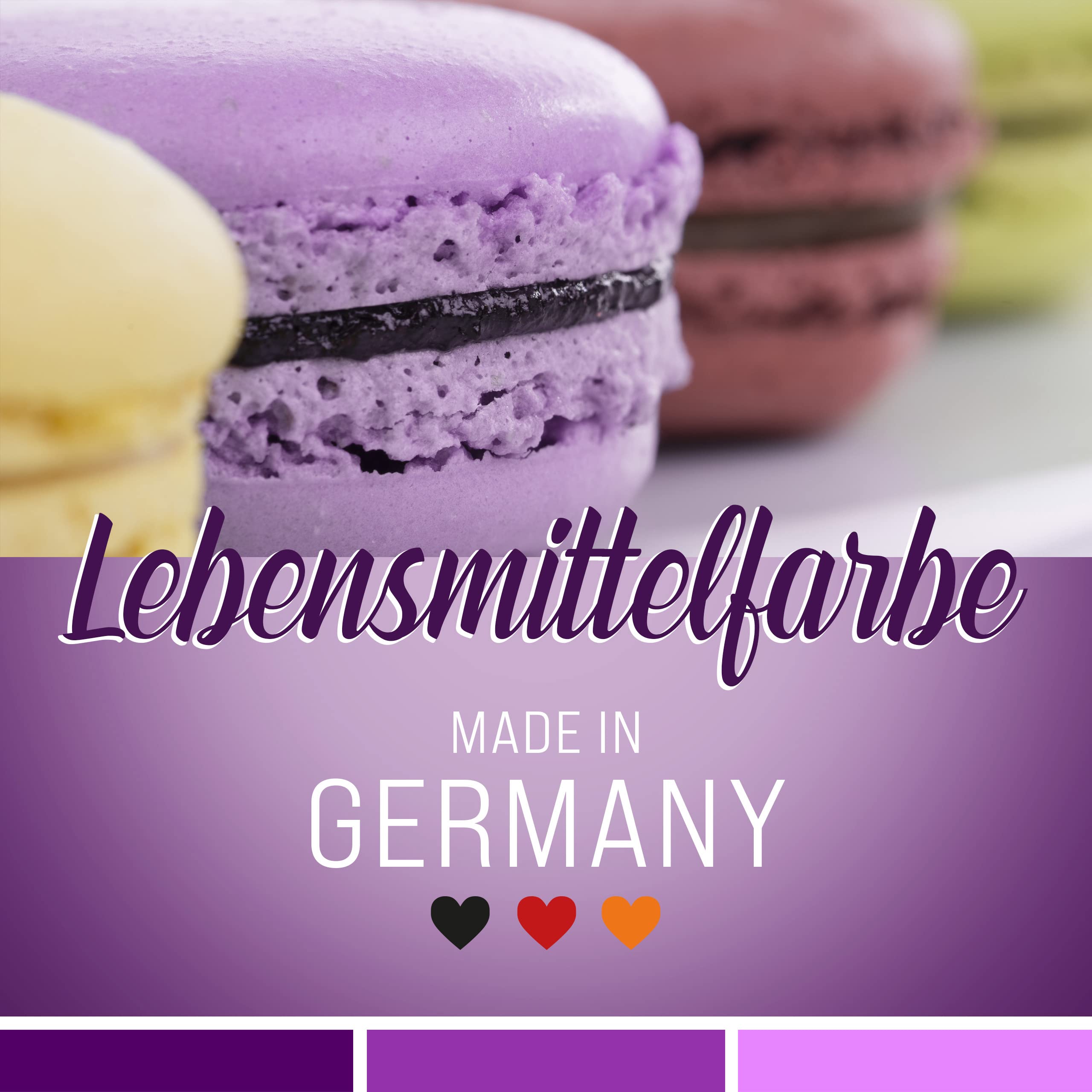 Belissia Lebensmittelfarbe Set – 8x10ml flüssig & hochkonzentriert – Lebensmittelechte Speisefarbe zum Backen, Kochen, Fondant & DIY - vegan, stark färbend, geschmacksneutral