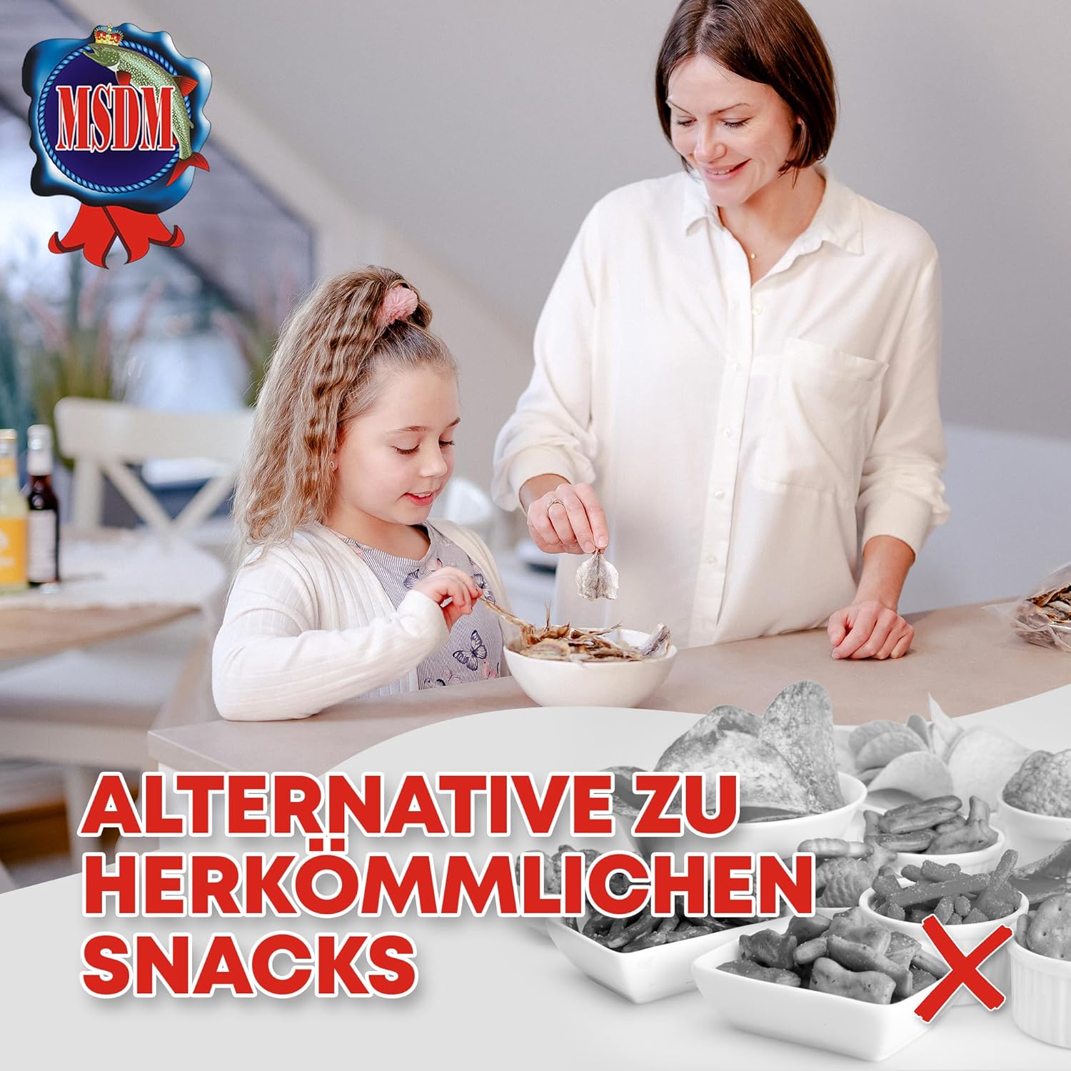 Goldband Selar Original 1kg - Fisch Jerky I High Protein I Snacks I Trockenfisch Omega 3 I Beef Jerky, Trockenfleisch & Chips Snack Alternative