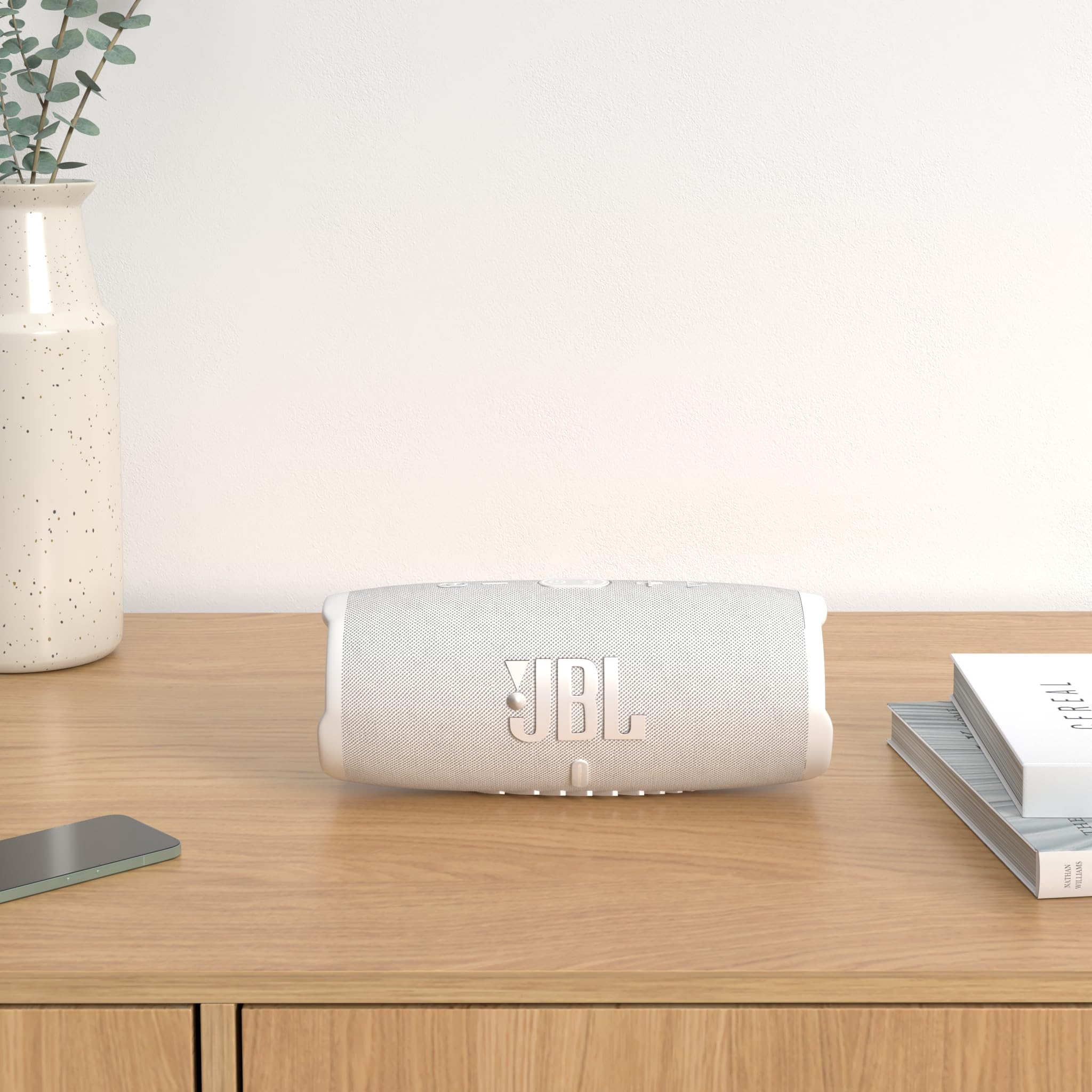 JBL CHARGE 5 - Portable Waterproof (IP67) Bluetooth Speaker with Powerbank USB Charge out, 20 hours playtime, JBL Partyboost (Black)