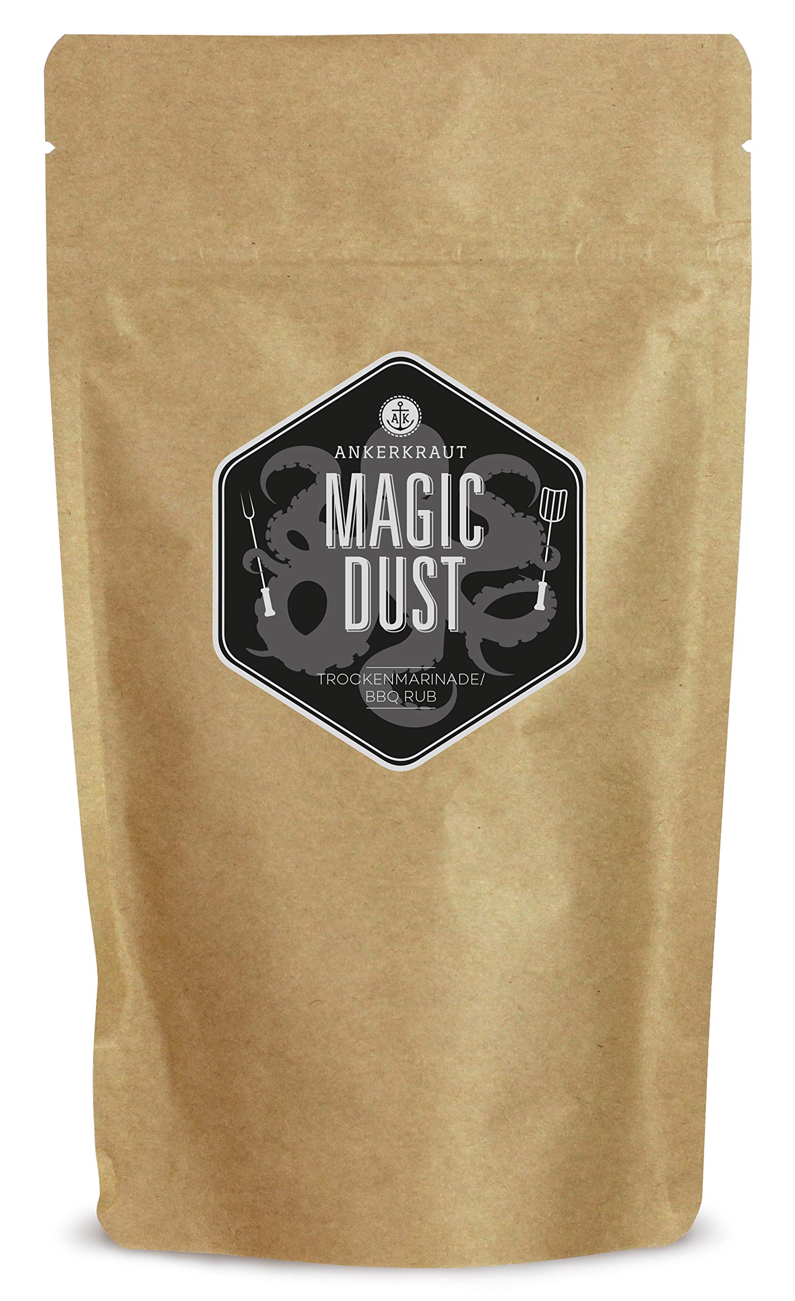 Ankerkraut Magic Dust, BBQ-Rub, Marinade für Fleisch, Gewürzmischung zum Grillen, 750g im XXL-Beutel zum Nachfüllen