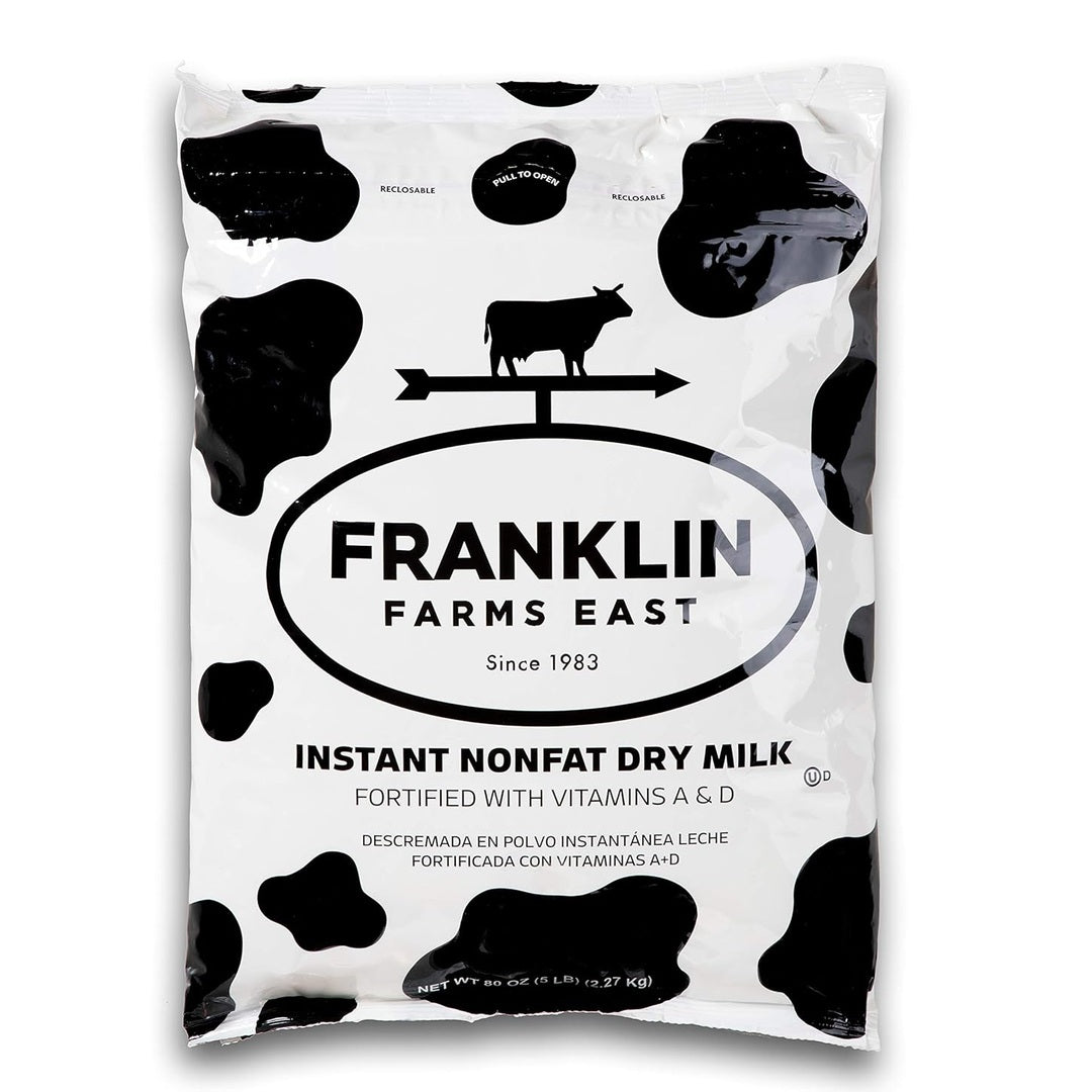 Premium USA Instant Nonfat Dry Milk - 5 pound bulk bag